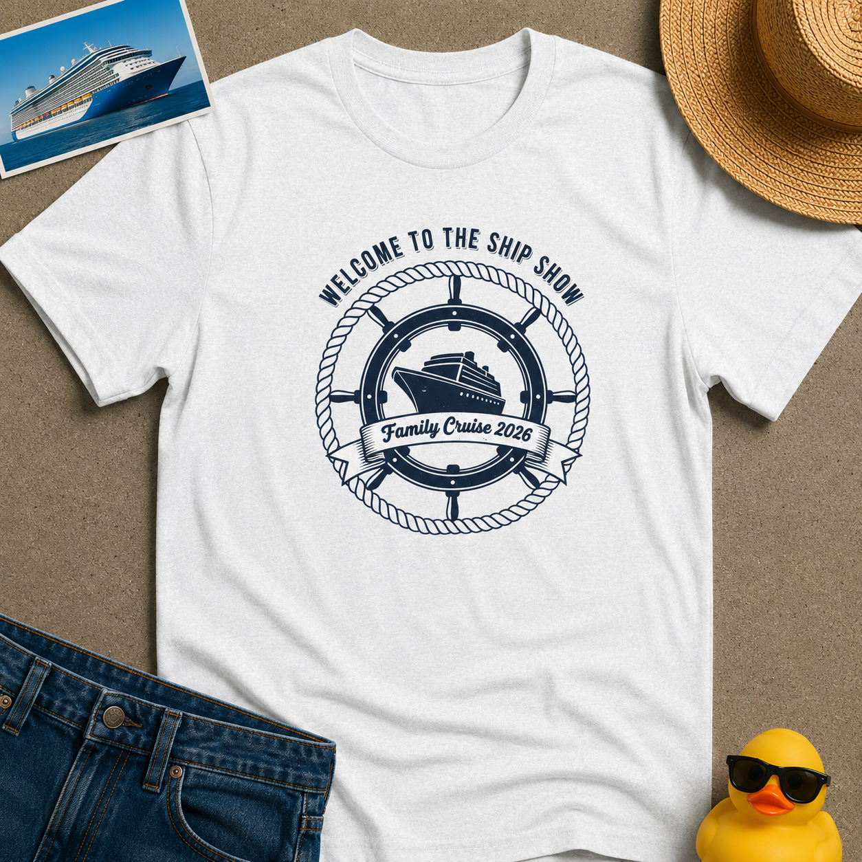 Welcome to the Ship Show Family Cruise 2026 Tee
