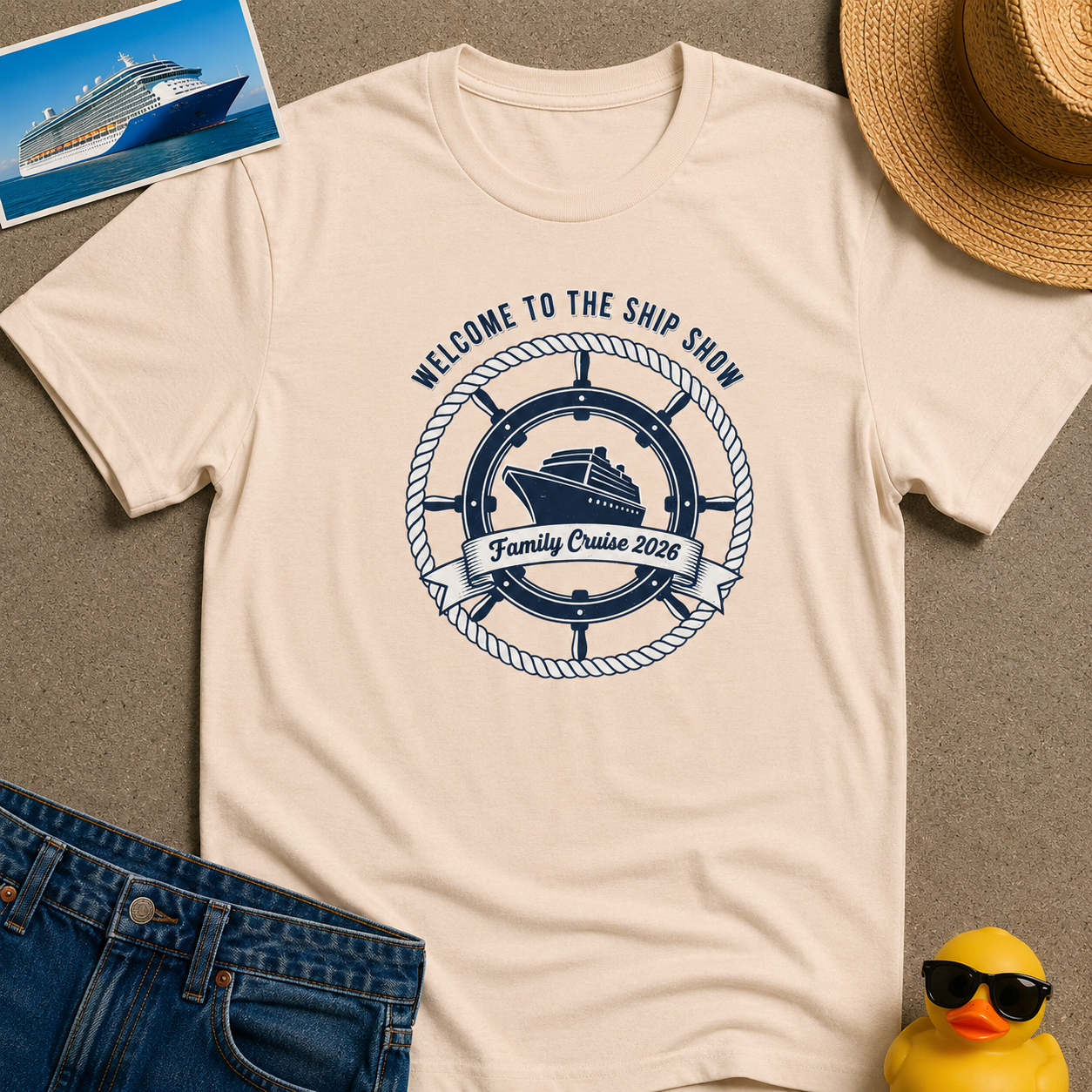 Welcome to the Ship Show Family Cruise 2026 Tee