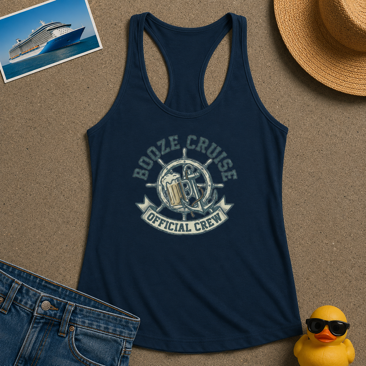 Booze Cruise Offical Crew Tank