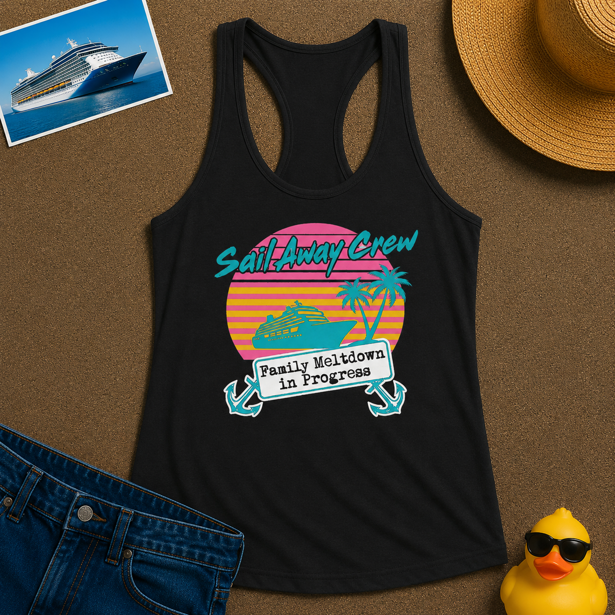Sail Away Crew Family Meltdown in Progress Tank