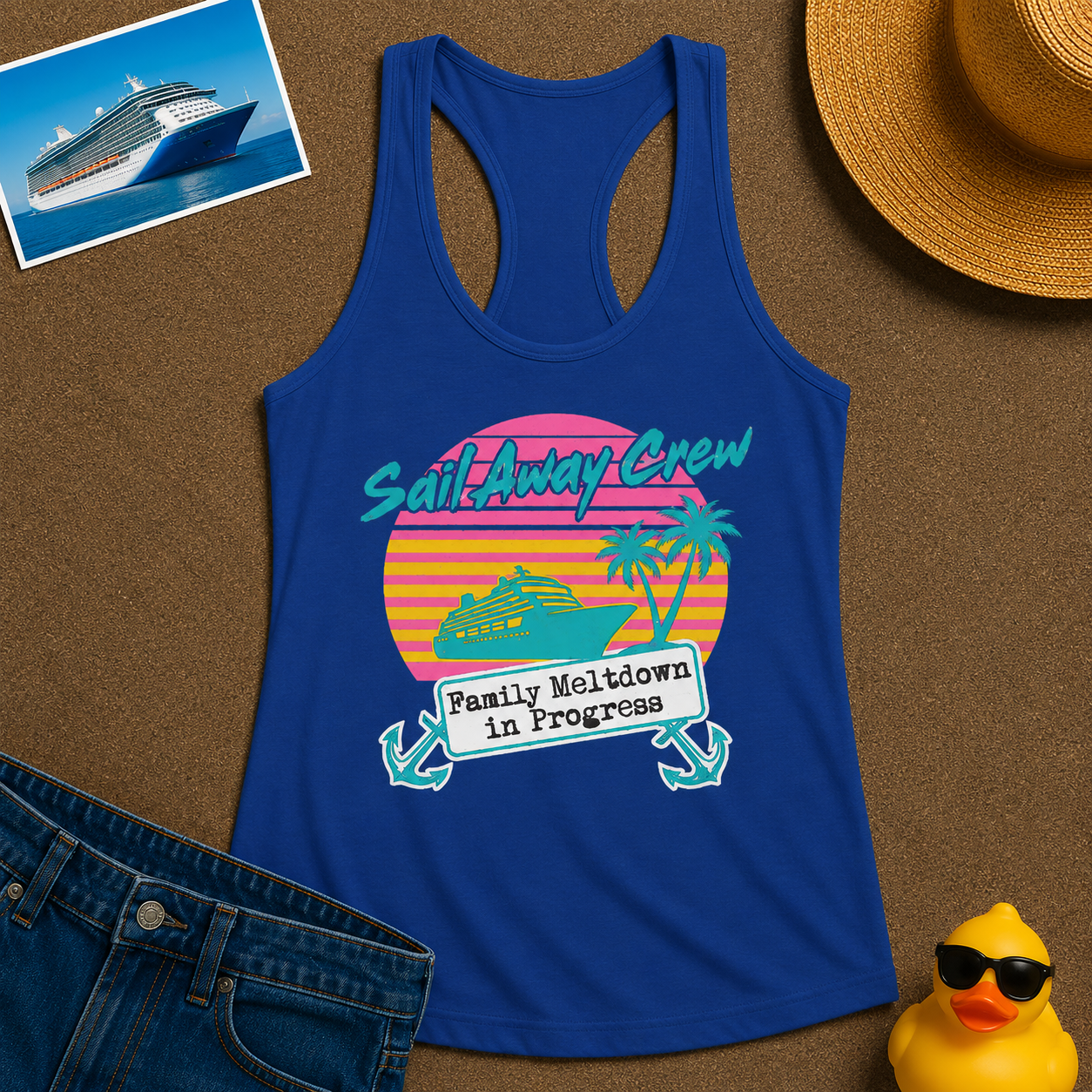 Sail Away Crew Family Meltdown in Progress Tank