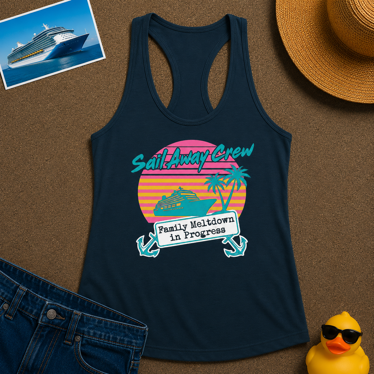 Sail Away Crew Family Meltdown in Progress Tank