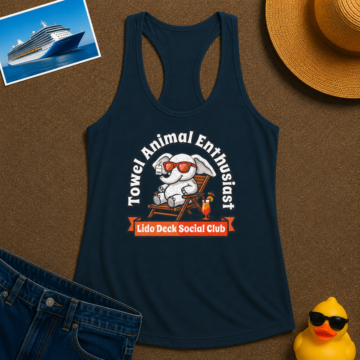 Towel Animal Enthusiast Tank