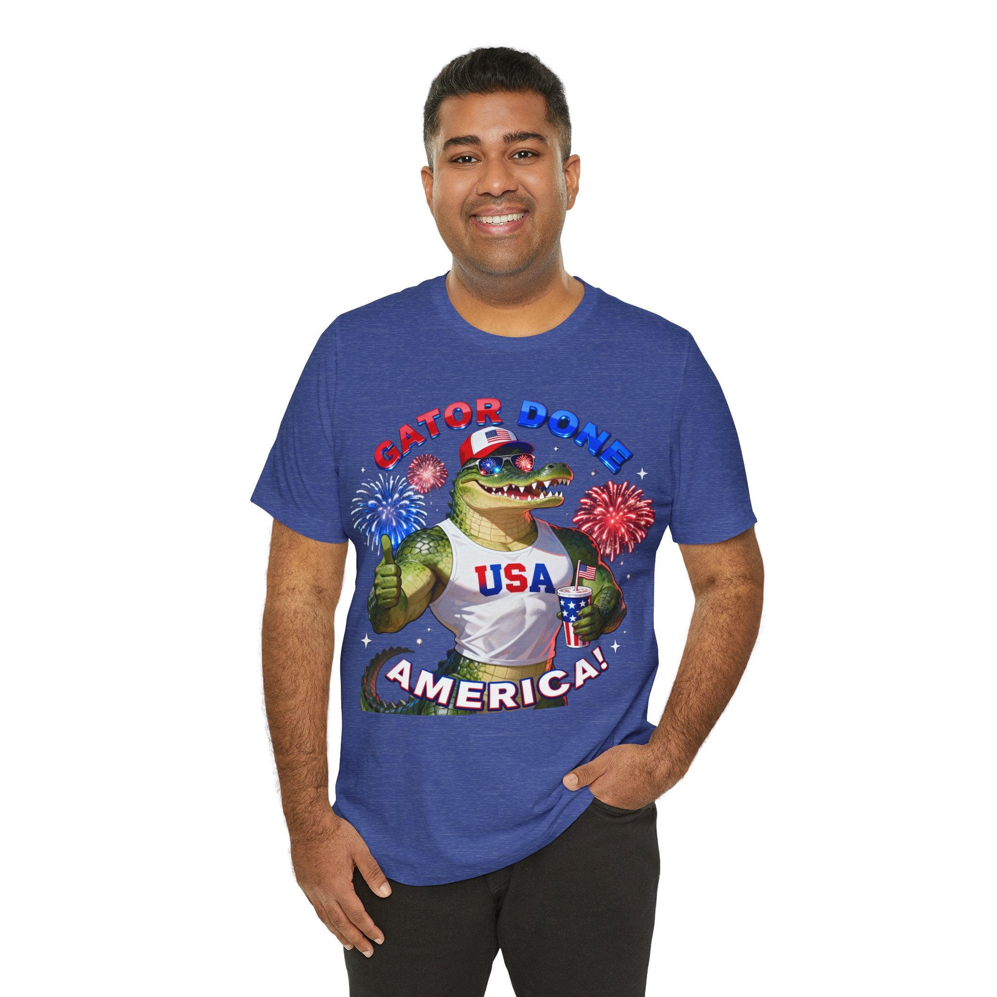 Gator Done America Shirt – Funny Florida 4th of July Tee