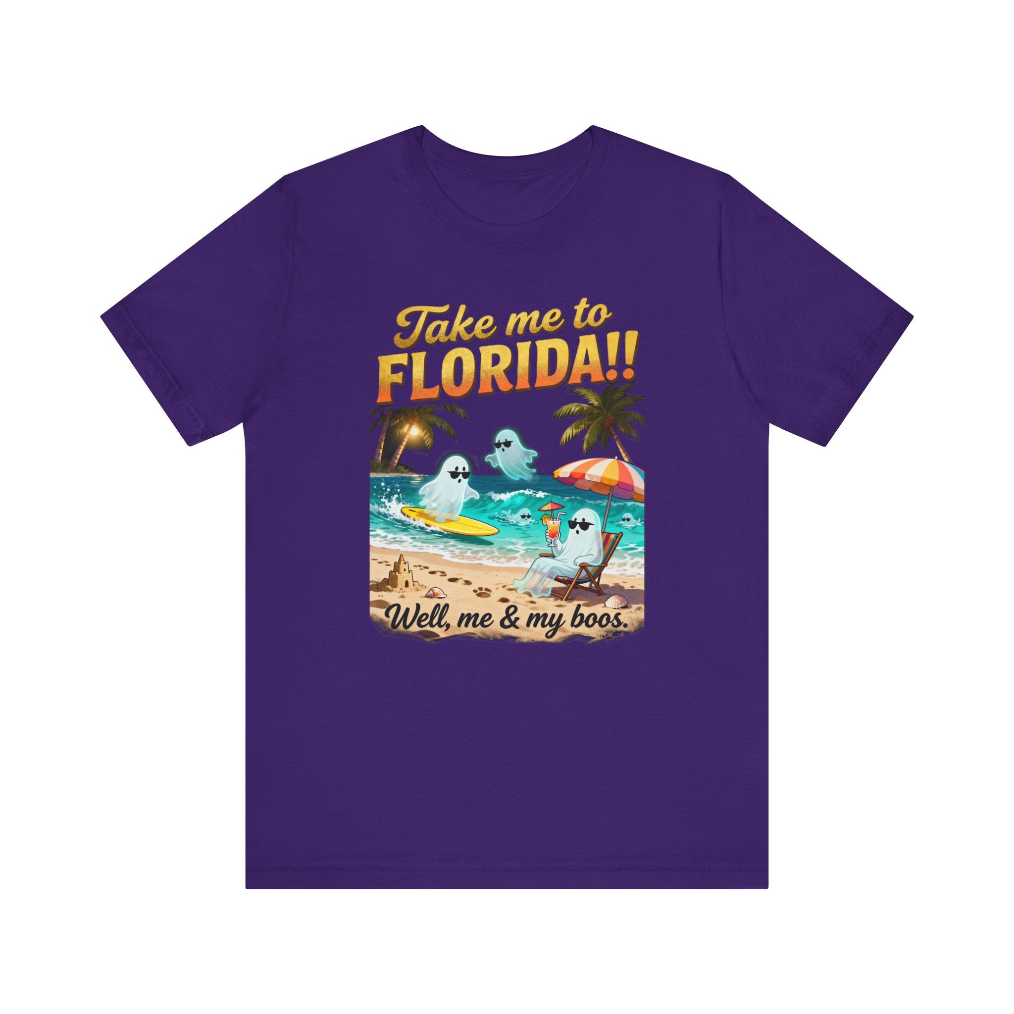 Take Me to Florida Shirt – Funny Halloween Beach “Me & My Boos”