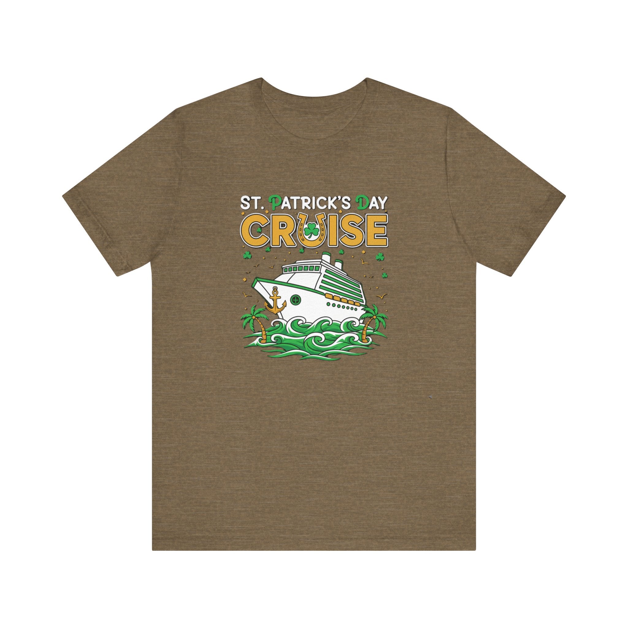 St. Patrick’s Day Cruise Shirt – Lucky Irish Cruise Vacation Tee | Funny Shamrock Boat T-Shirt Please Note: (Sizes may run slightly small)