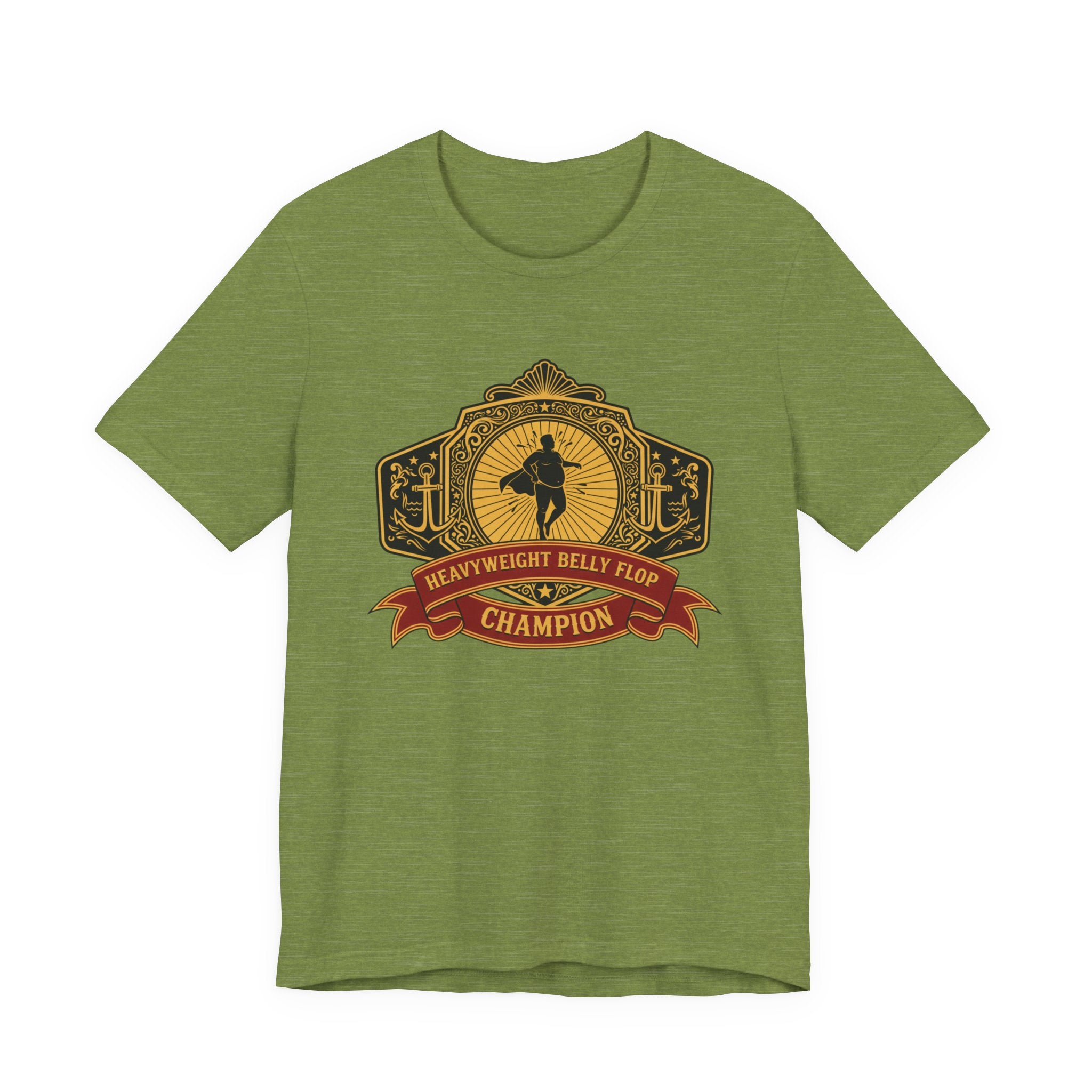 Heavyweight Belly Flop Champion Tee