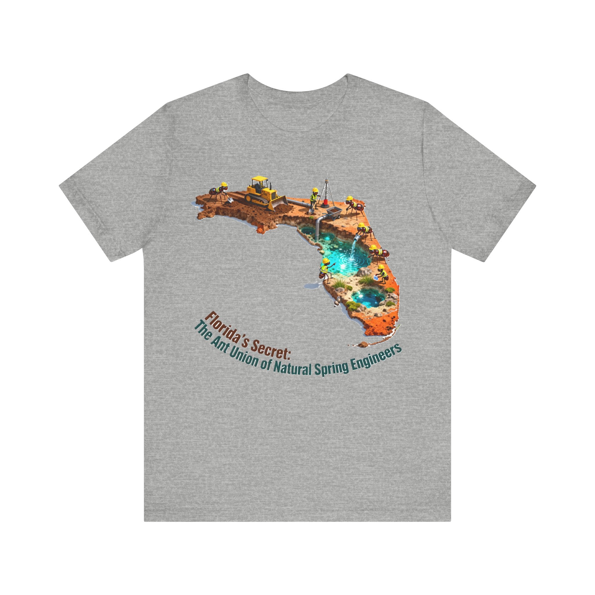 Florida’s Secret Ant Union Shirt – Funny Florida Natural Springs Tee | “Ant Engineers”