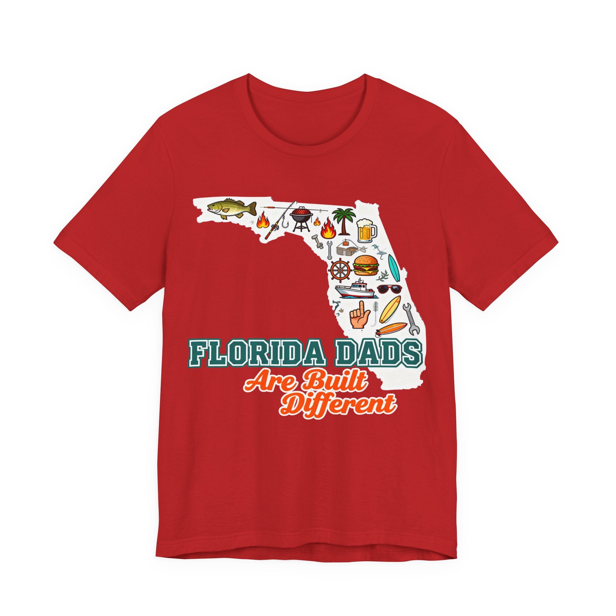 Florida Dads Built Different Father’s Day Tee