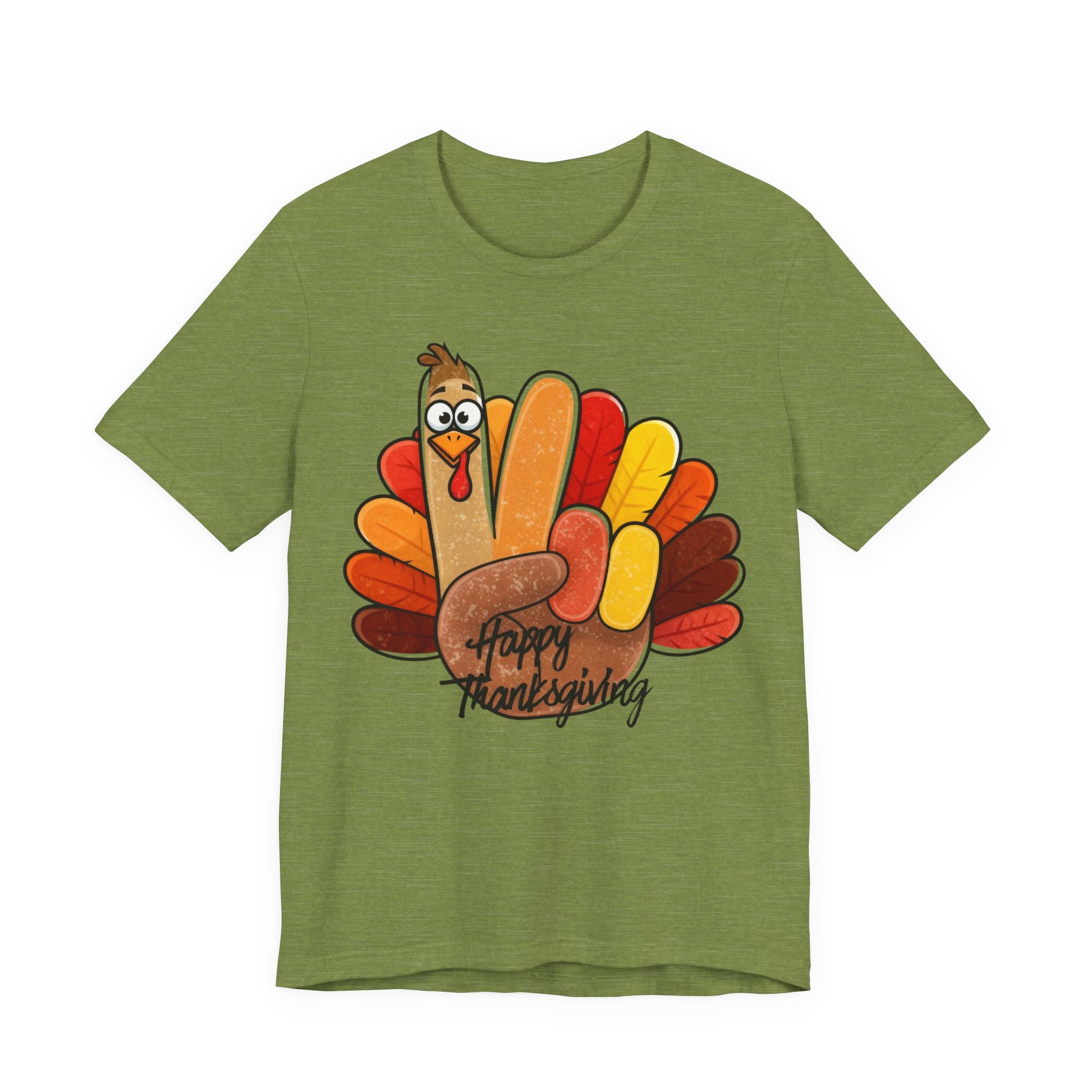 Peace Love Turkey Shirt – Funny Happy Thanksgiving Tee