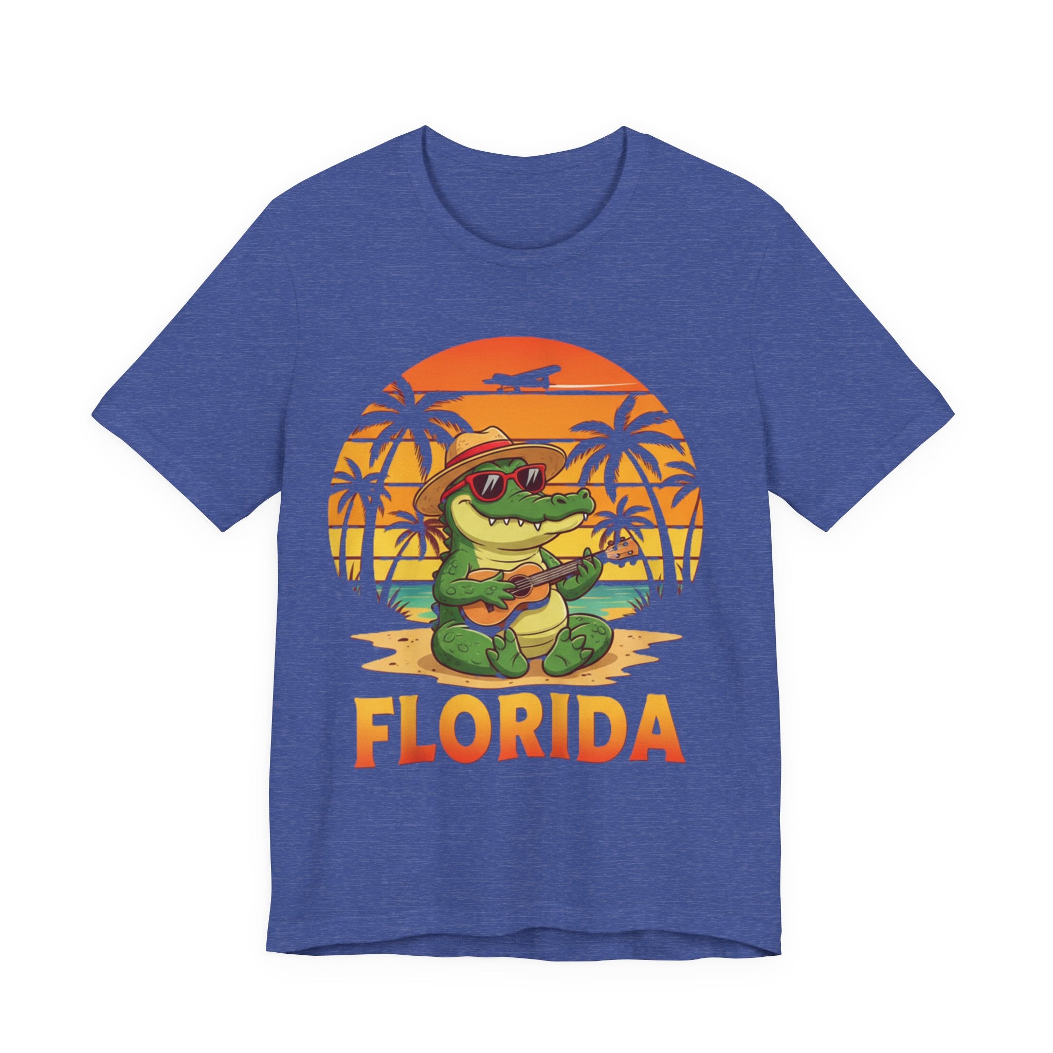 Chill Gator with Guitar Beach Vibes Tee