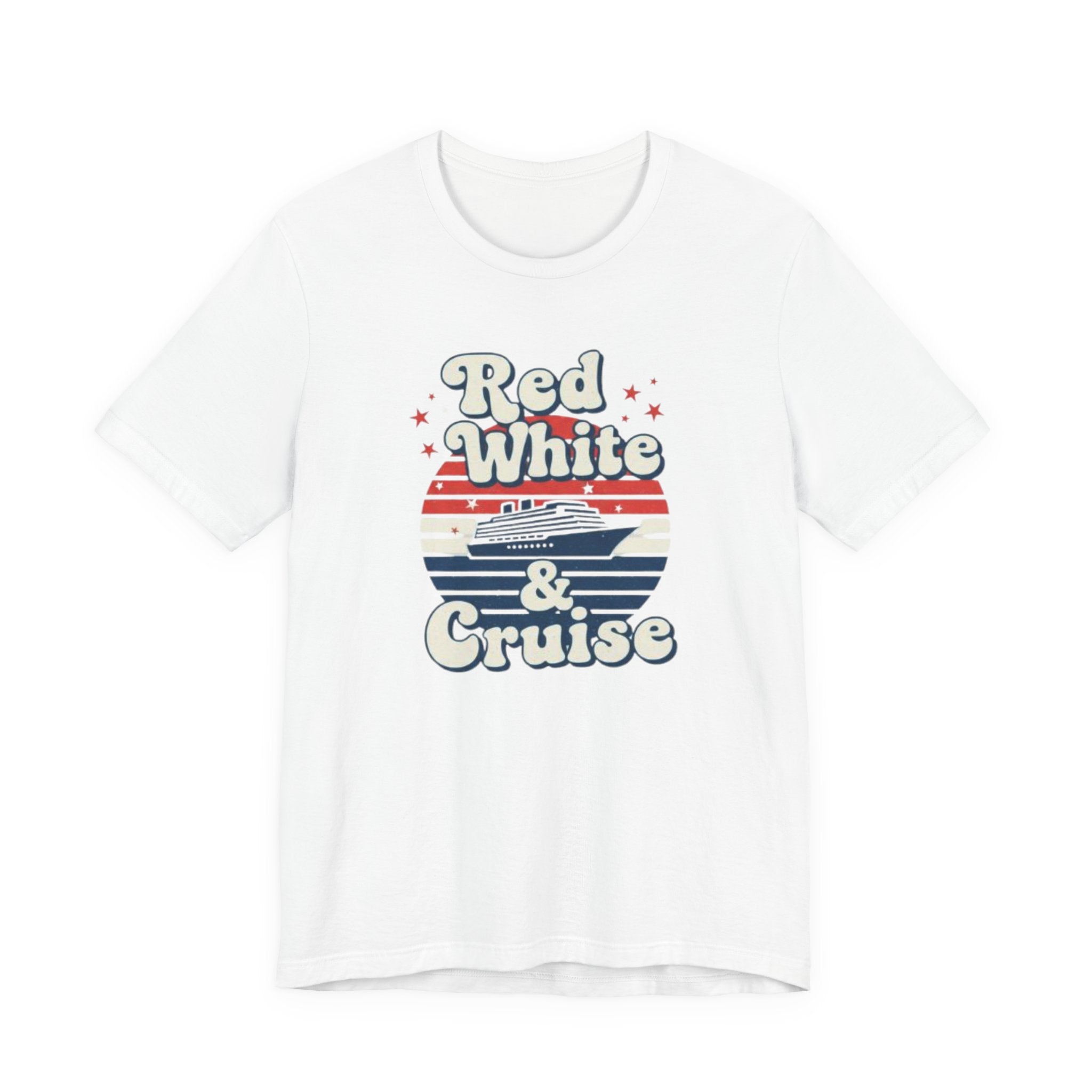 Red White and Cruise Tee