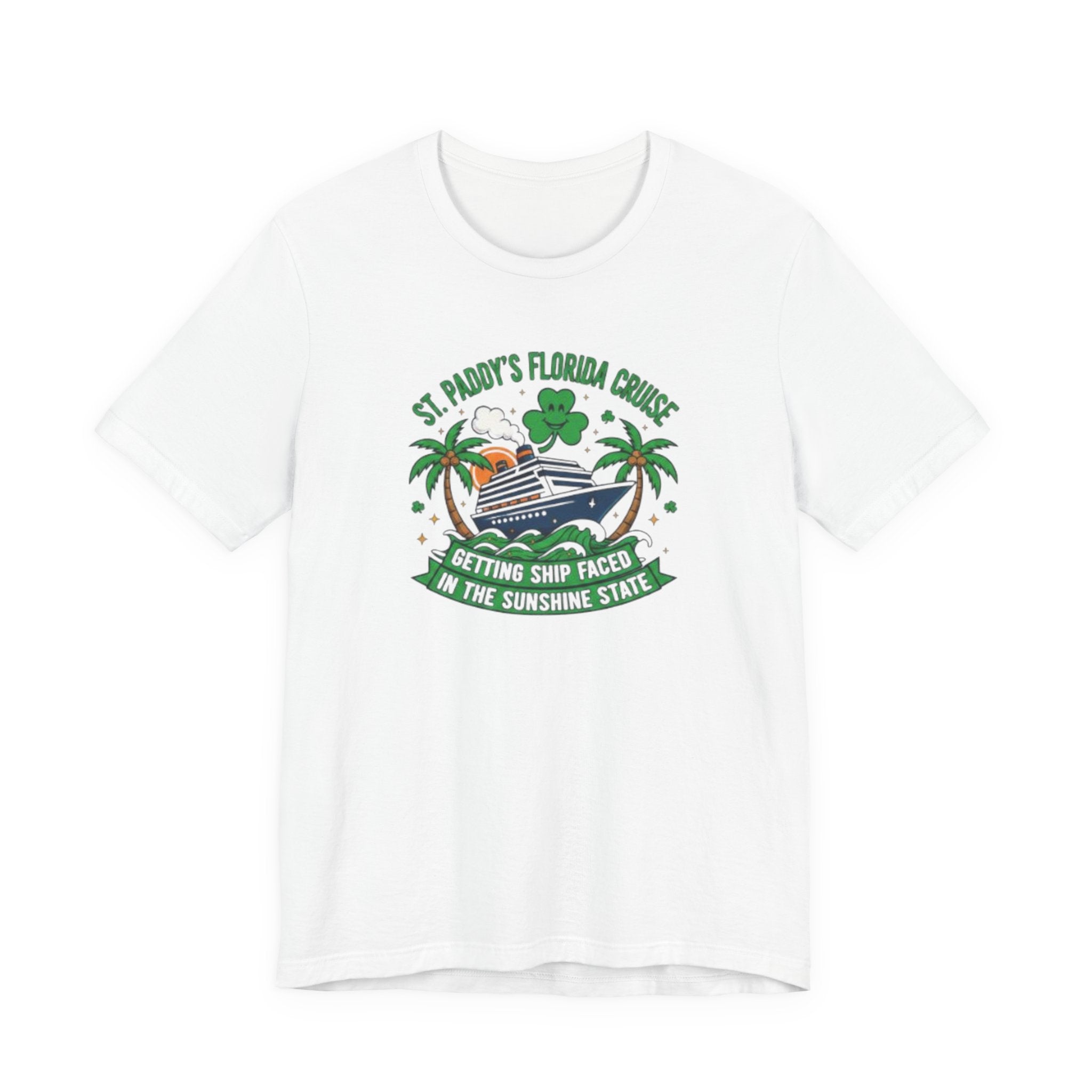 St. Paddy Florida cruise ship faced Tee