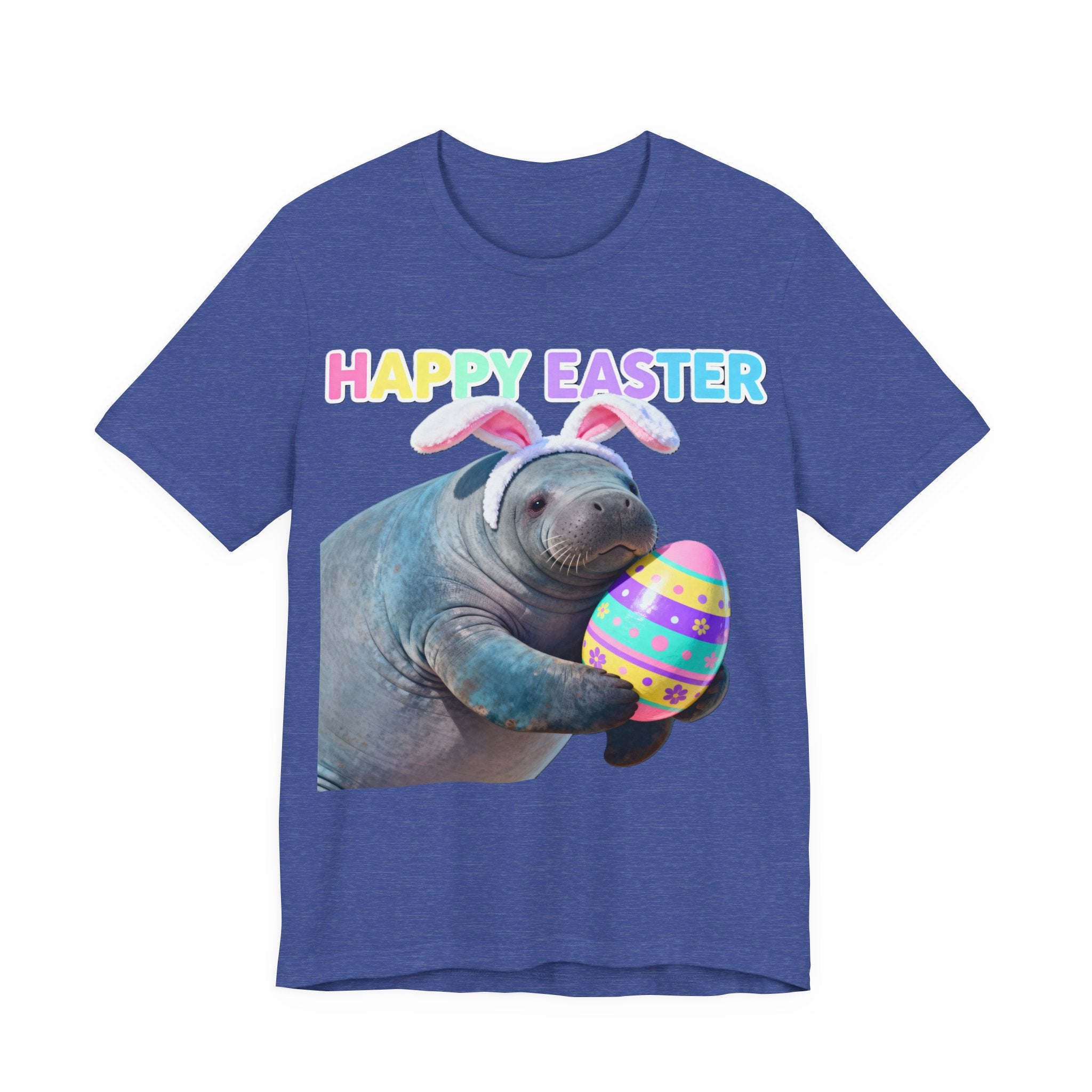 Happy Easter Manatee Shirt – Cute Florida Easter Tee