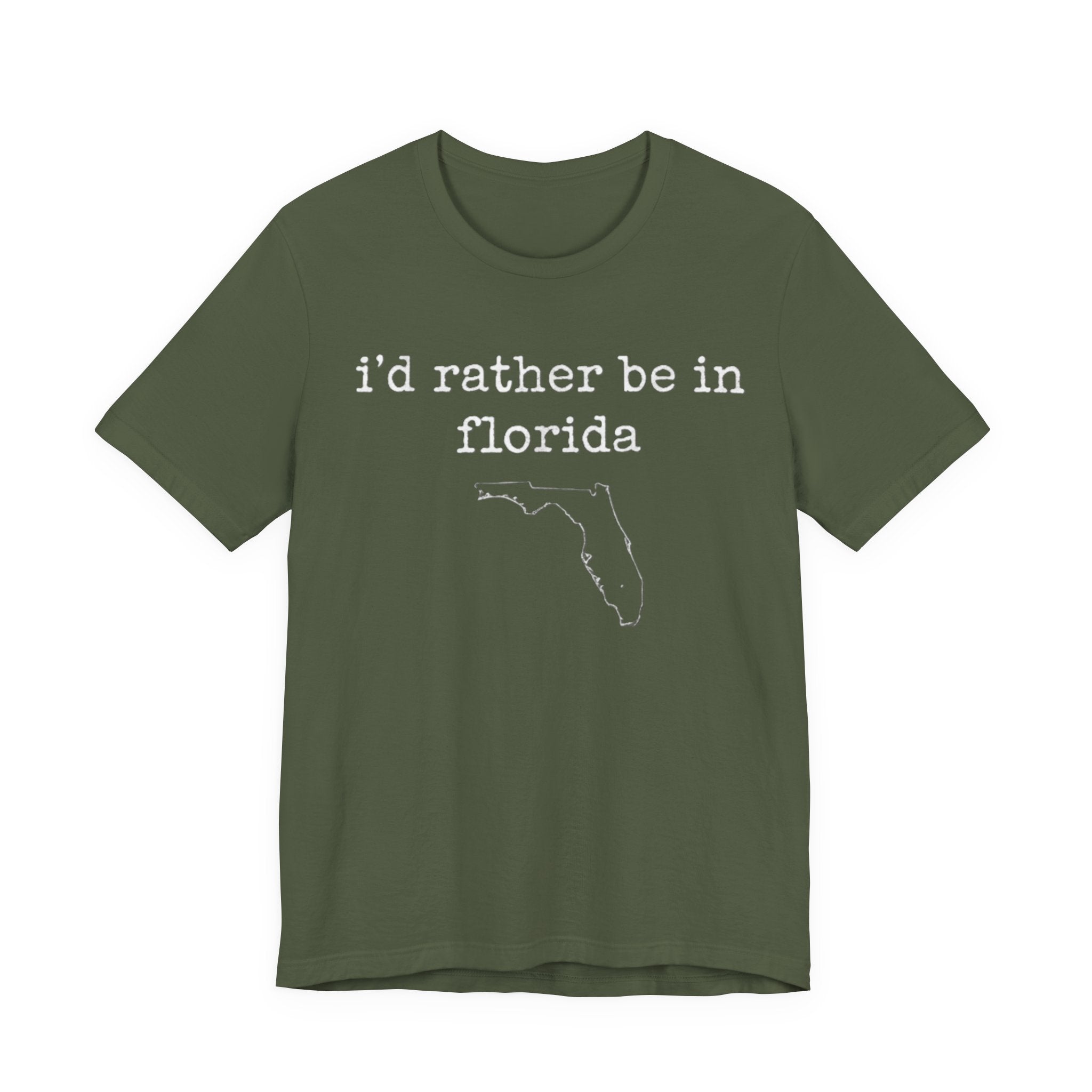i'm rather be in Florida Tee