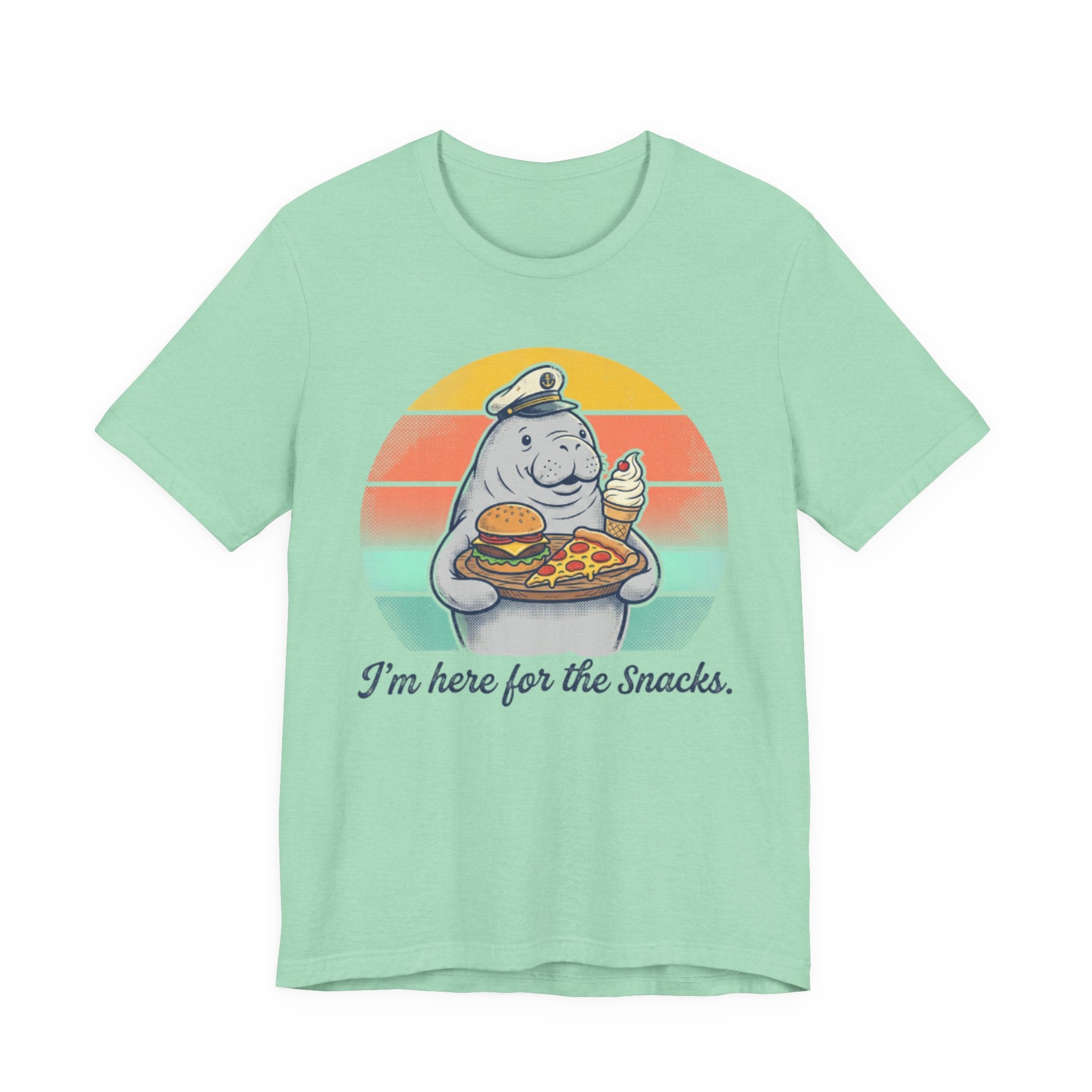I'm here for the Snacks Tee