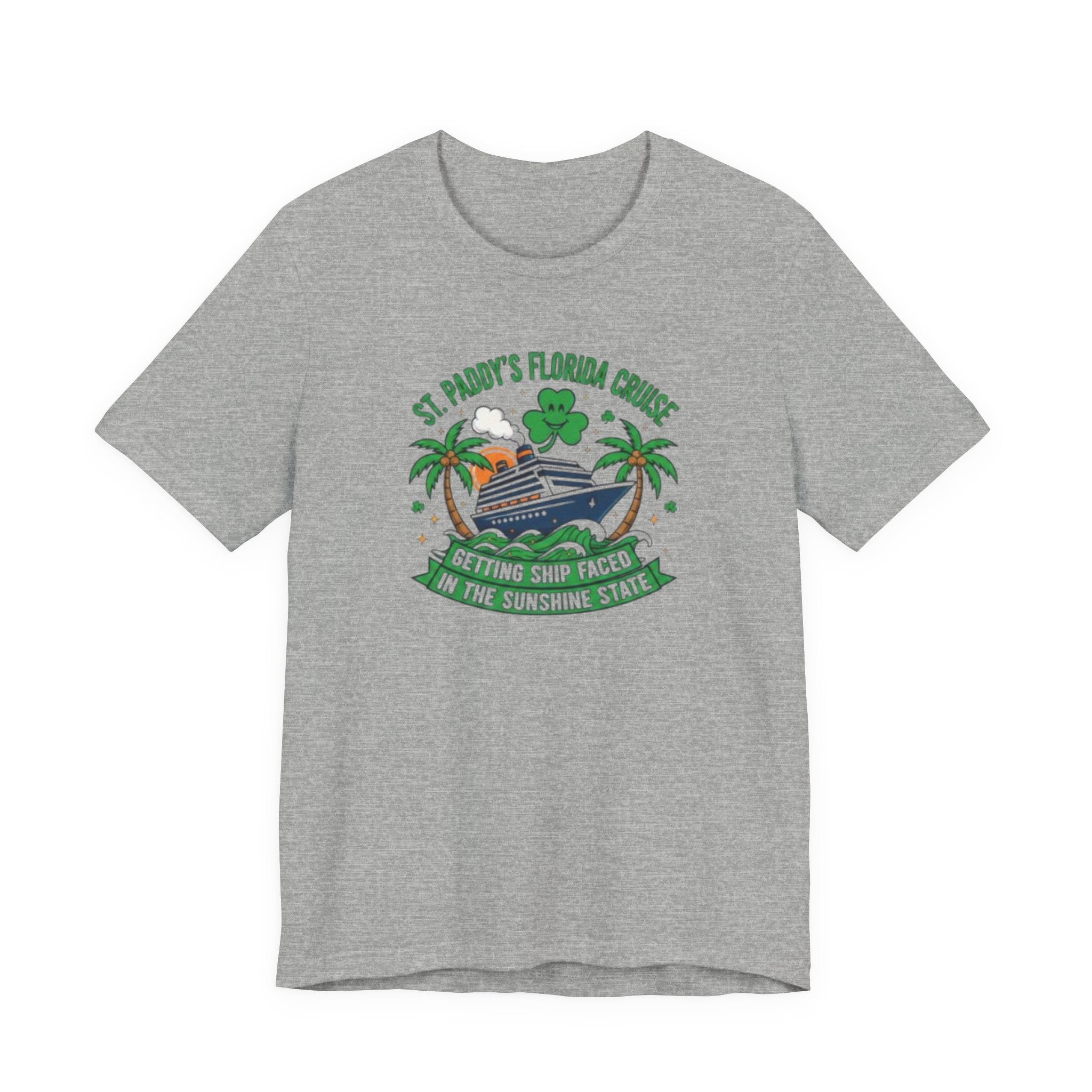St. Paddy Florida cruise ship faced Tee