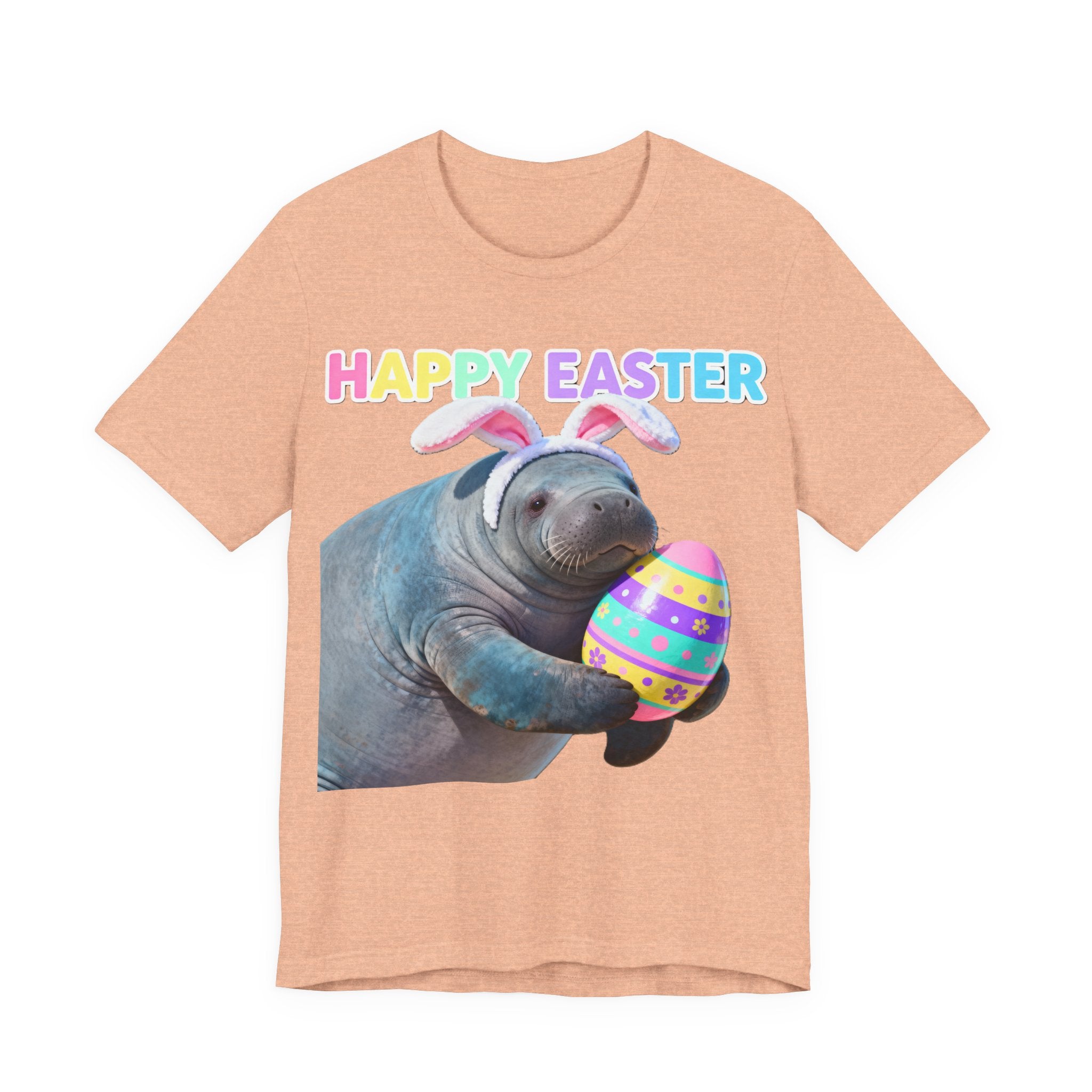 Happy Easter Manatee Shirt – Cute Florida Easter Tee