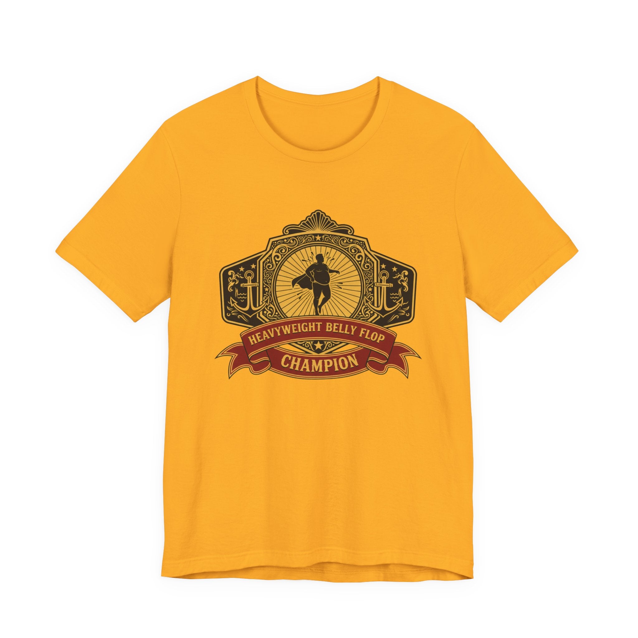 Heavyweight Belly Flop Champion Tee