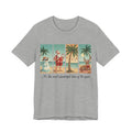 Tropical Holiday Santa, Snowman & Reindeer Tee