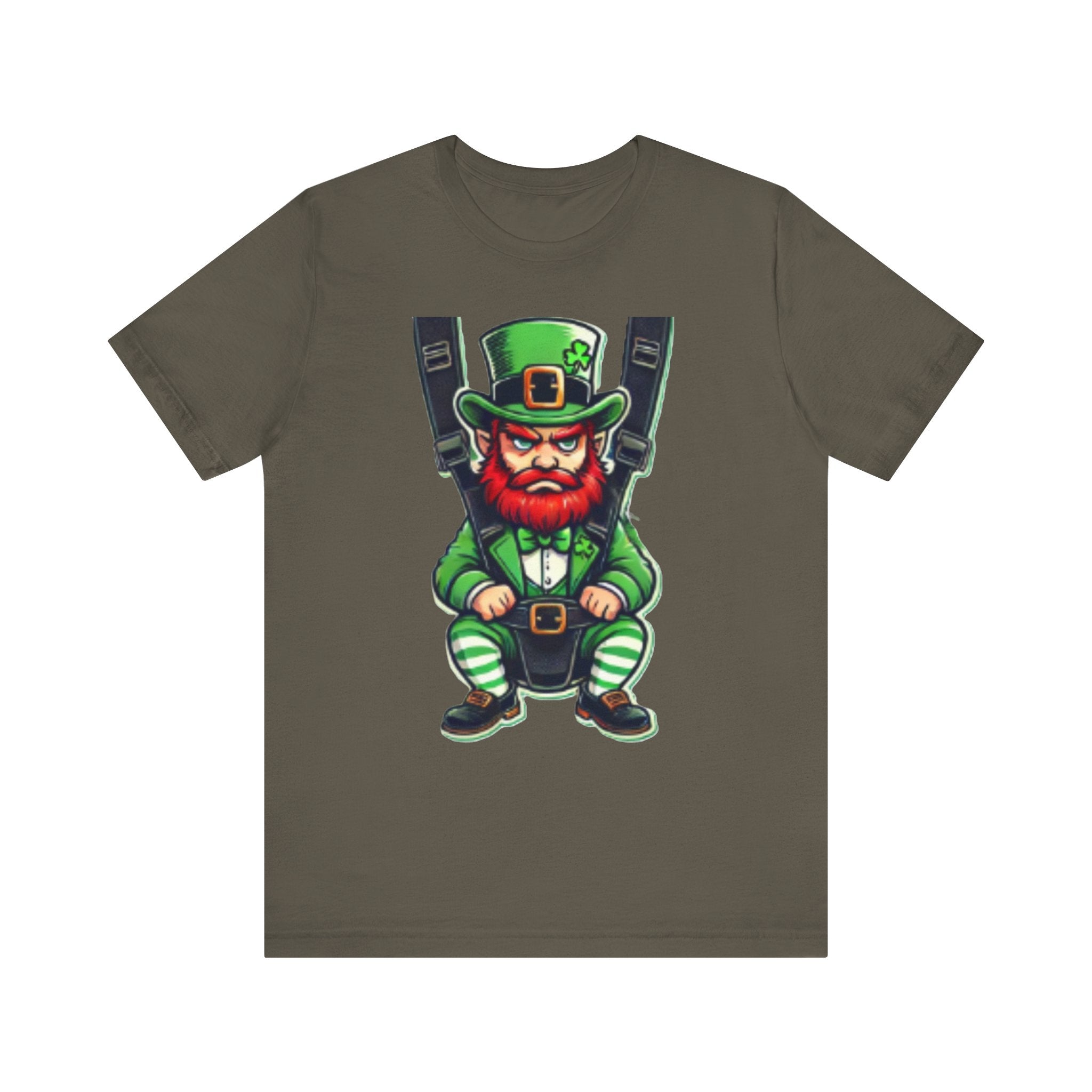 Funny Leprechaun Baby Carrier Shirt – St. Patrick’s Day Humor Tee | Irish Costume T-Shirt Please Note: (Sizes may run slightly small)