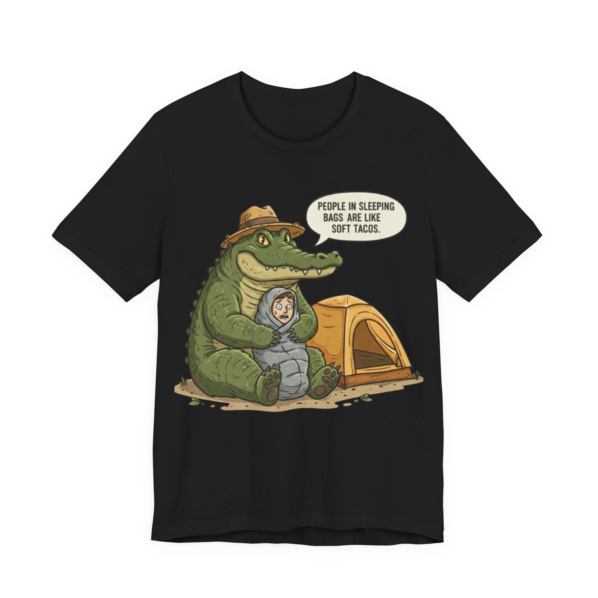 People in sleeping bags are like soft tacos Tee