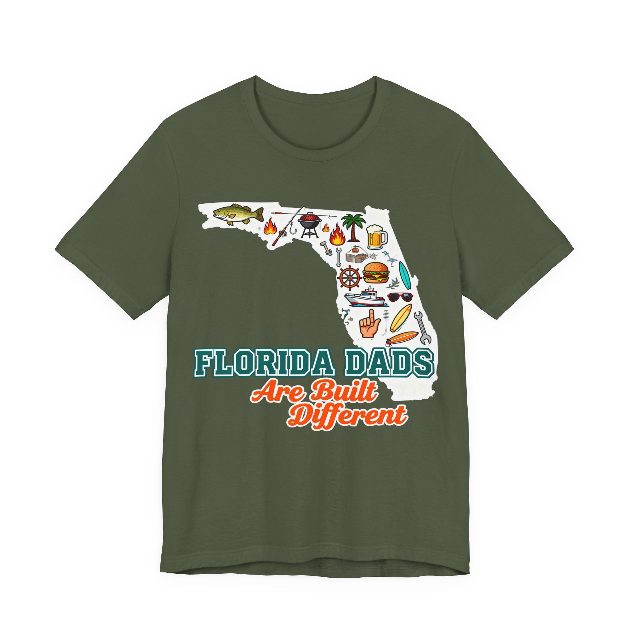 Florida Dads Built Different Father’s Day Tee