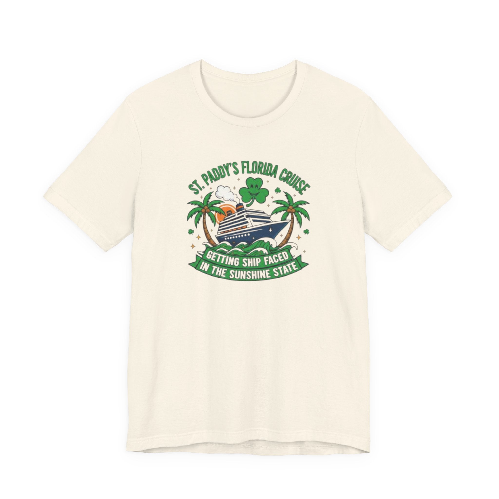 St. Paddy Florida cruise ship faced Tee
