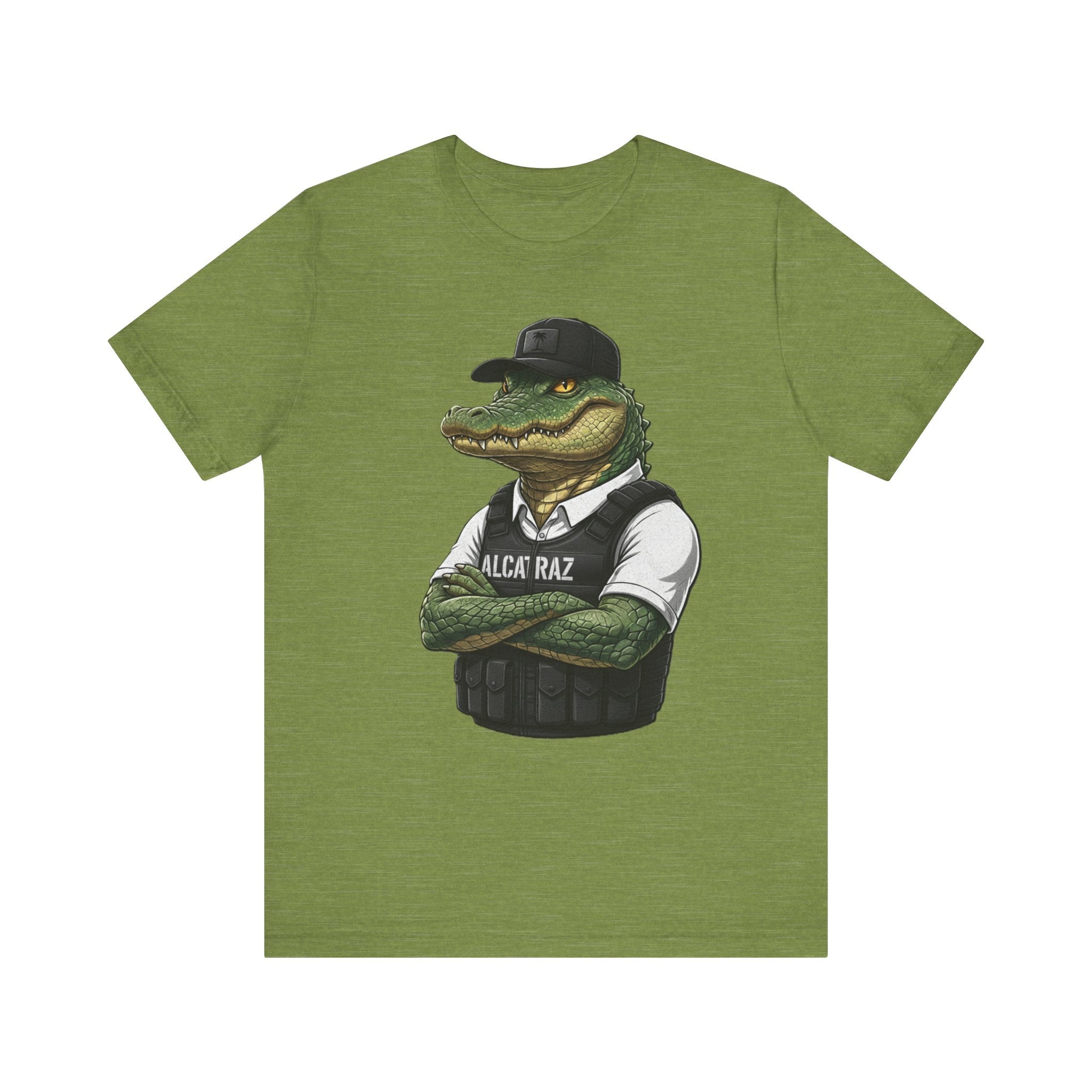 Alcatraz Gator Shirt – Cool Alligator Graphic Tee | Funny Florida Streetwear T-Shirt Please Note: (Sizes may run slightly small)
