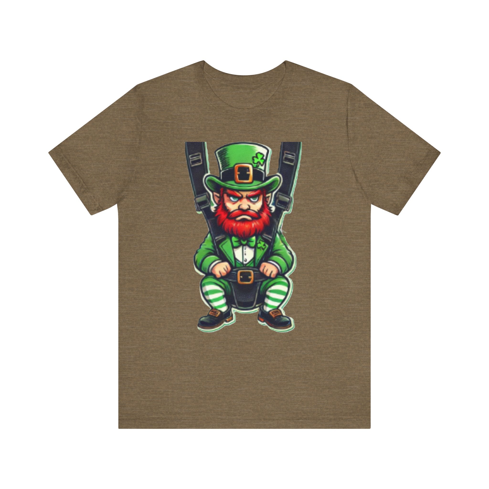 Funny Leprechaun Baby Carrier Shirt – St. Patrick’s Day Humor Tee | Irish Costume T-Shirt Please Note: (Sizes may run slightly small)