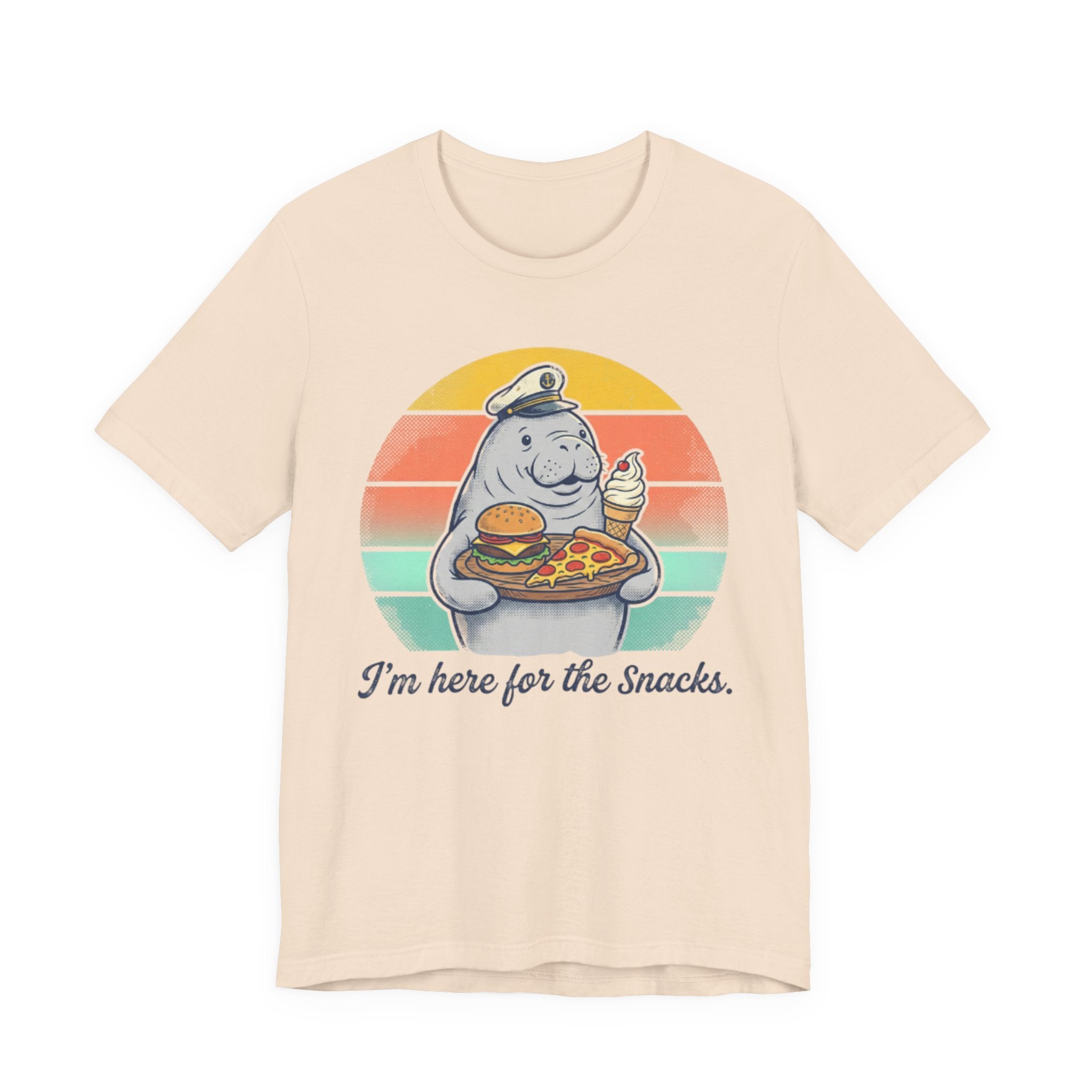 I'm here for the Snacks Tee