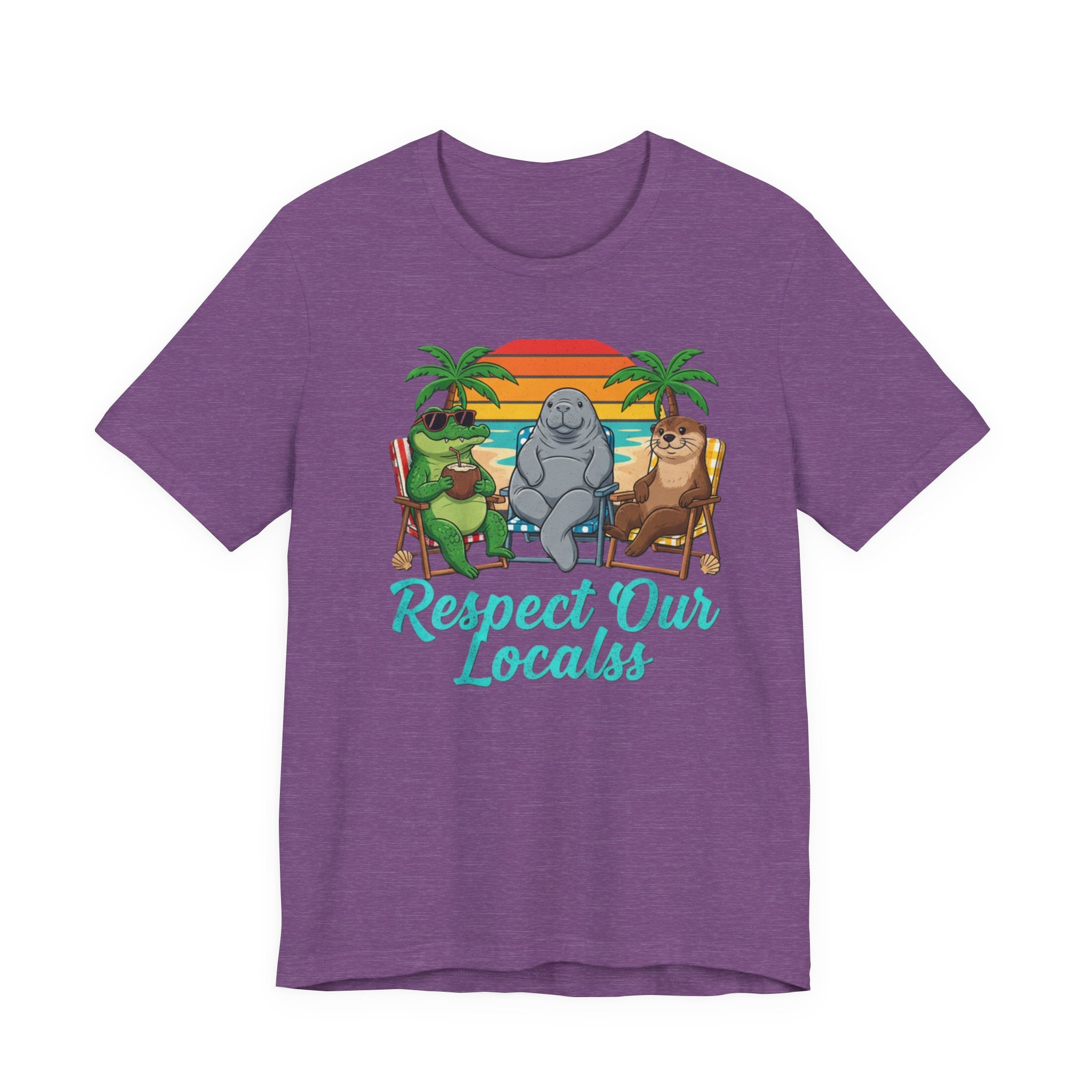 Respect Our Locals Alligator, Manatee & Otter Tee
