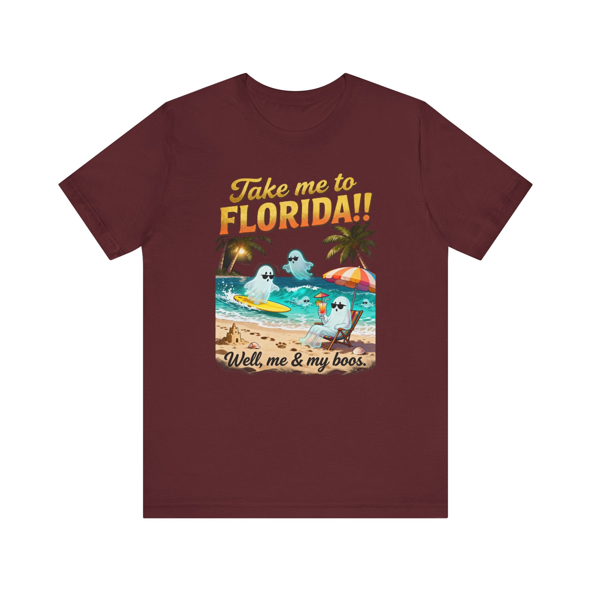 Take Me to Florida Shirt – Funny Halloween Beach “Me & My Boos”