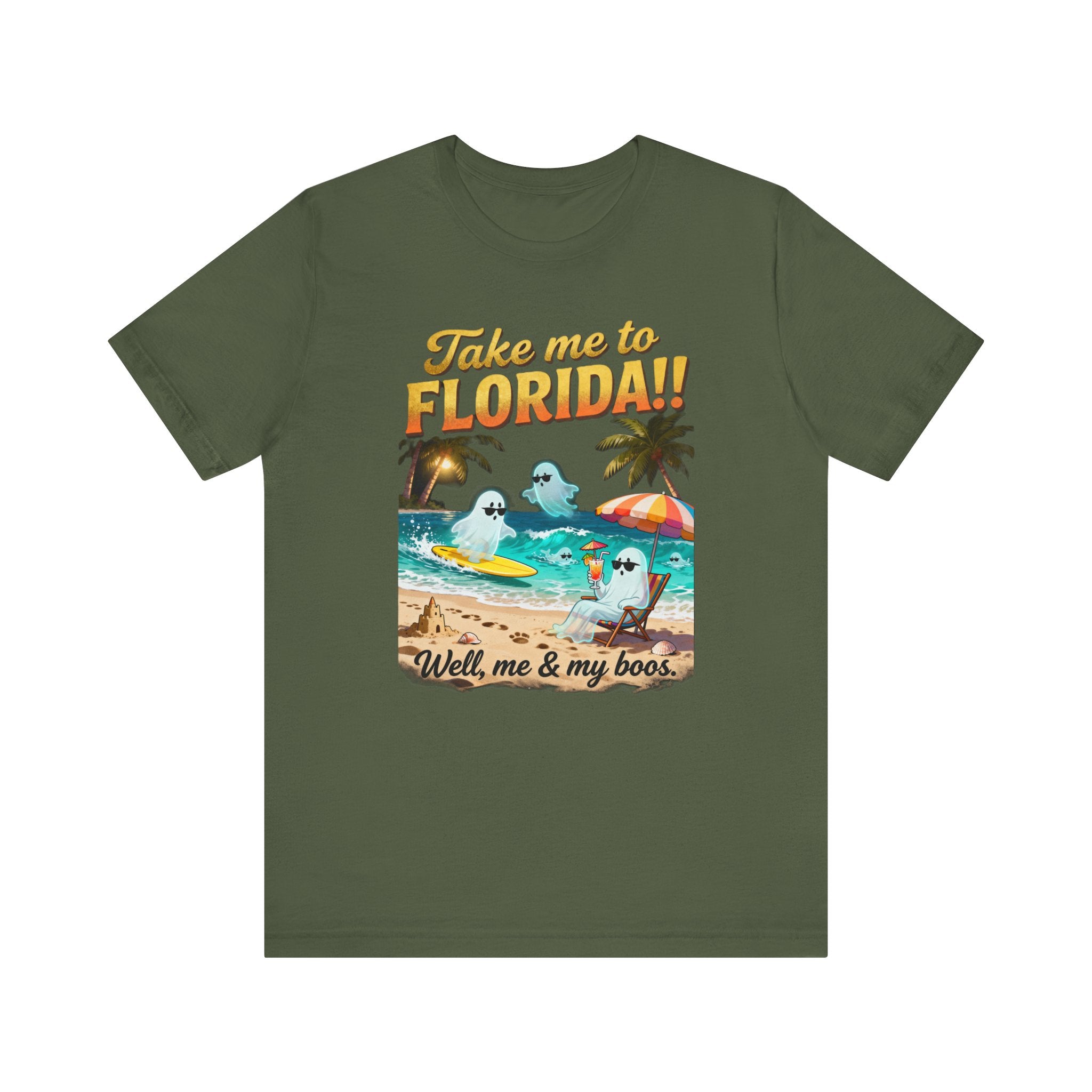 Take Me to Florida Shirt – Funny Halloween Beach “Me & My Boos”