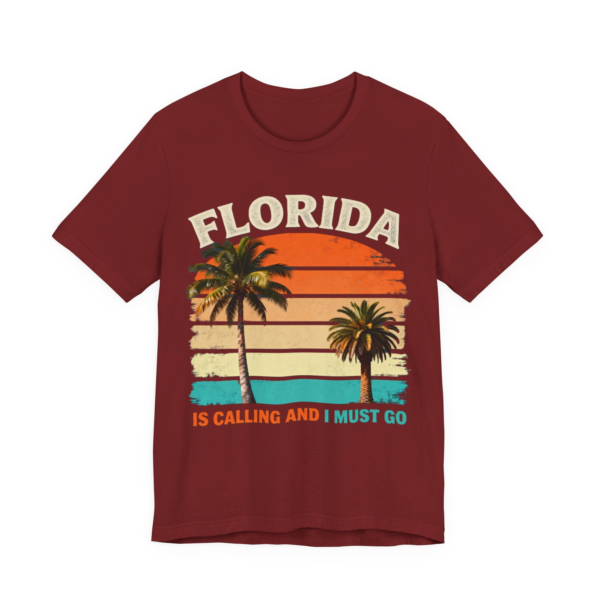 Vintage Sunset Palm Tree Tee