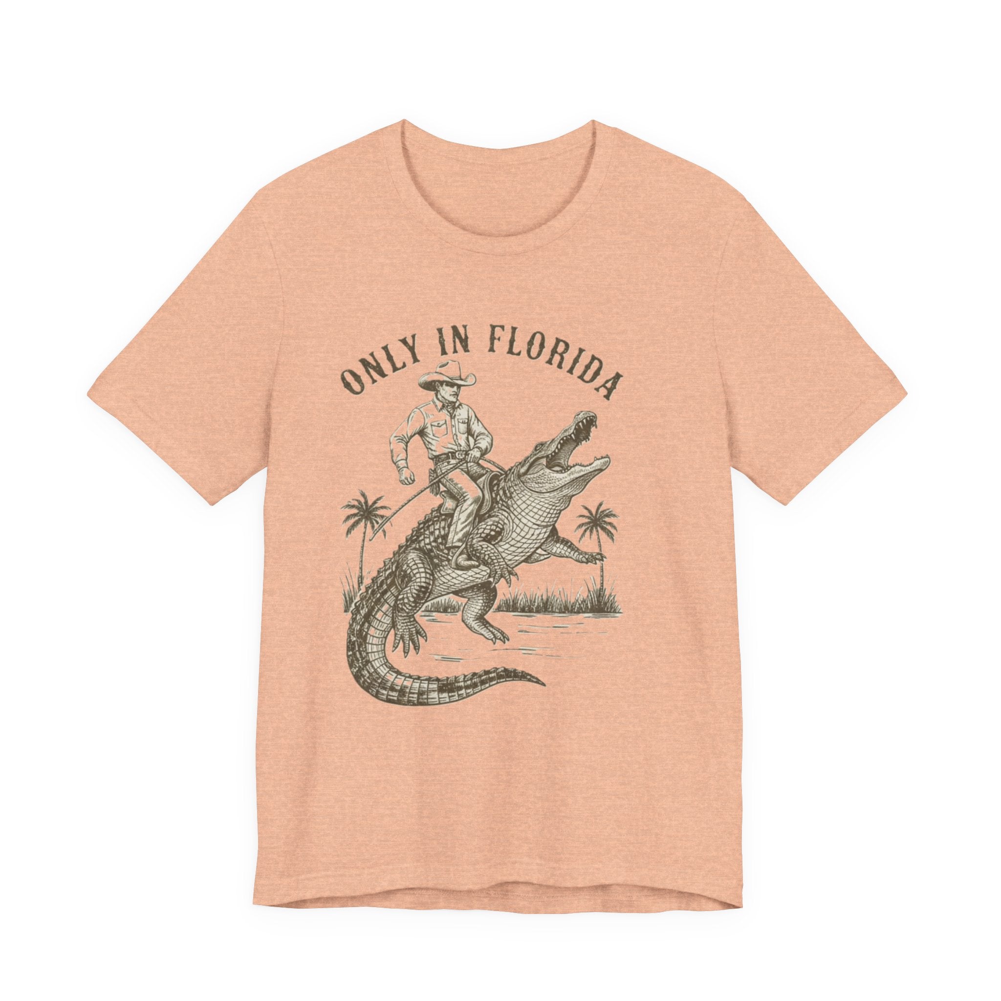 Cowboy Riding Alligator Tee