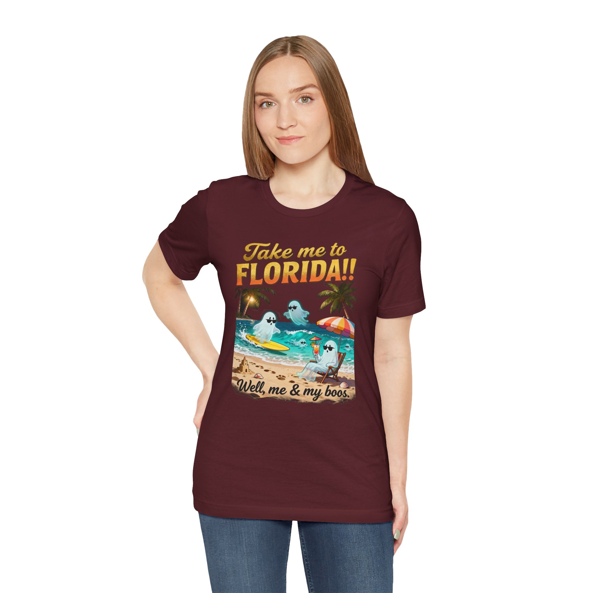 Take Me to Florida Shirt – Funny Halloween Beach “Me & My Boos”