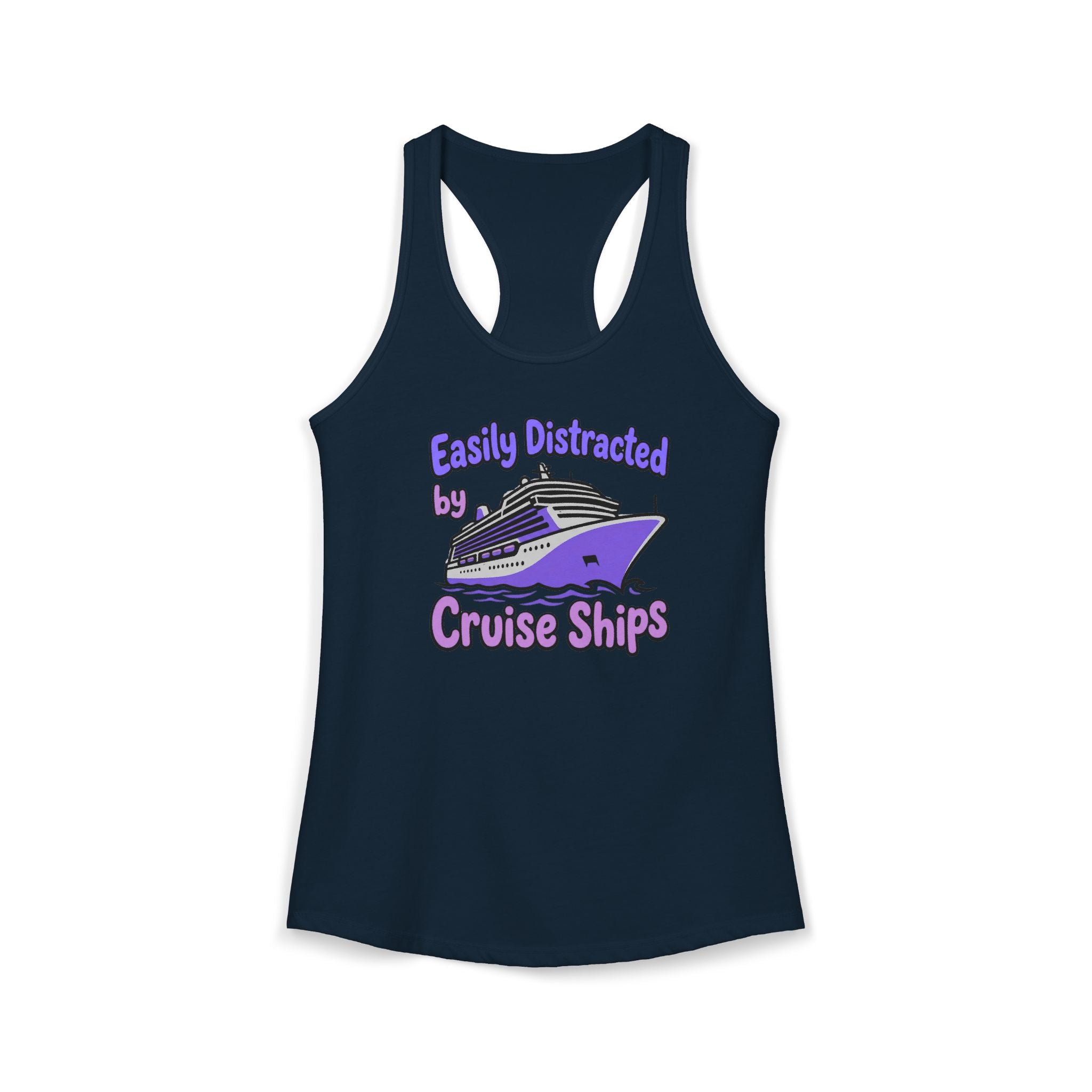Easily Distracted by Cruise Ships Tank