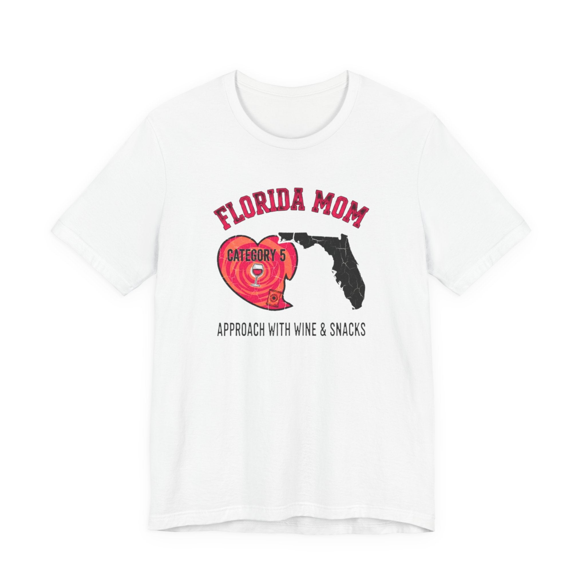 Florida Mom Approach with Wine Tee