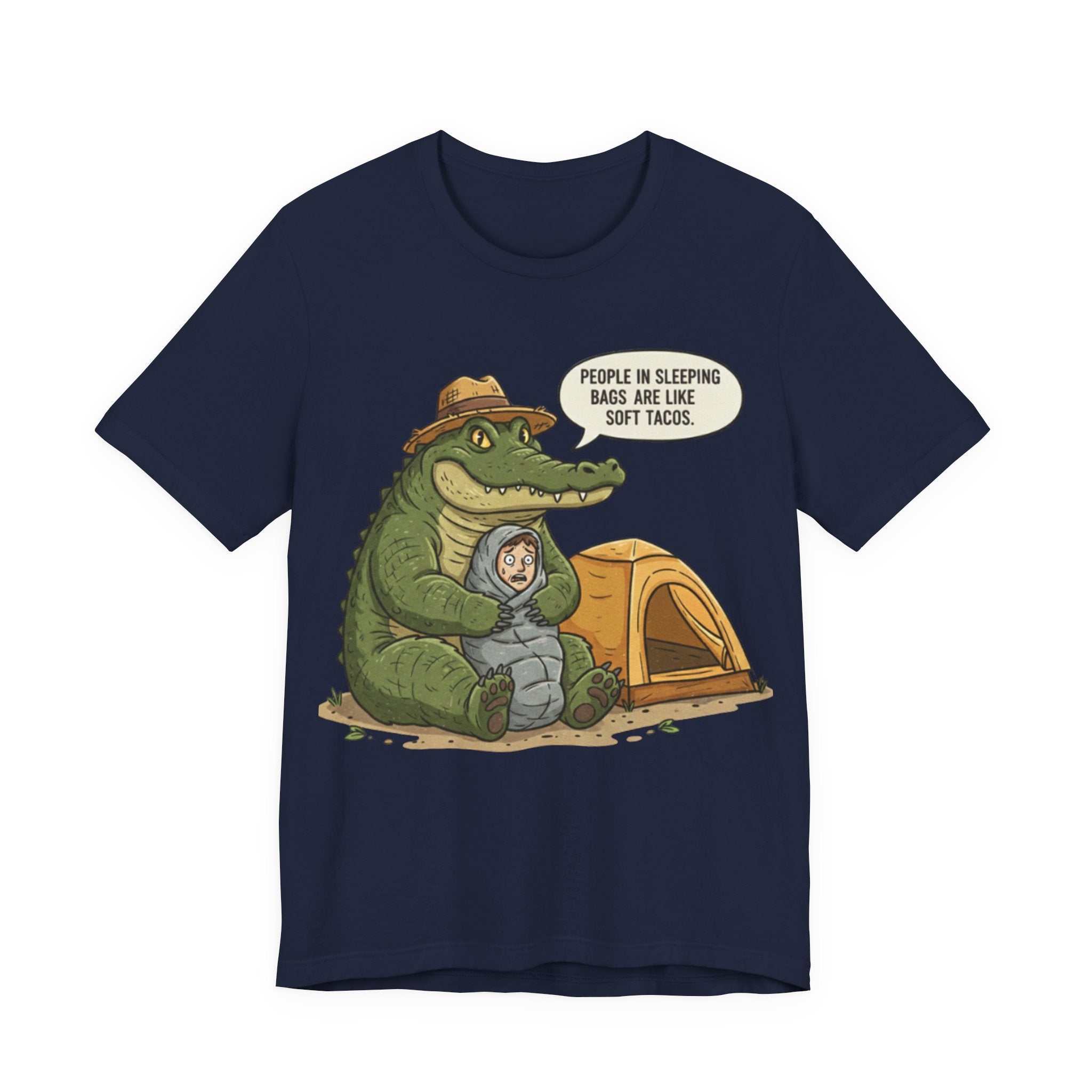 People in sleeping bags are like soft tacos Tee