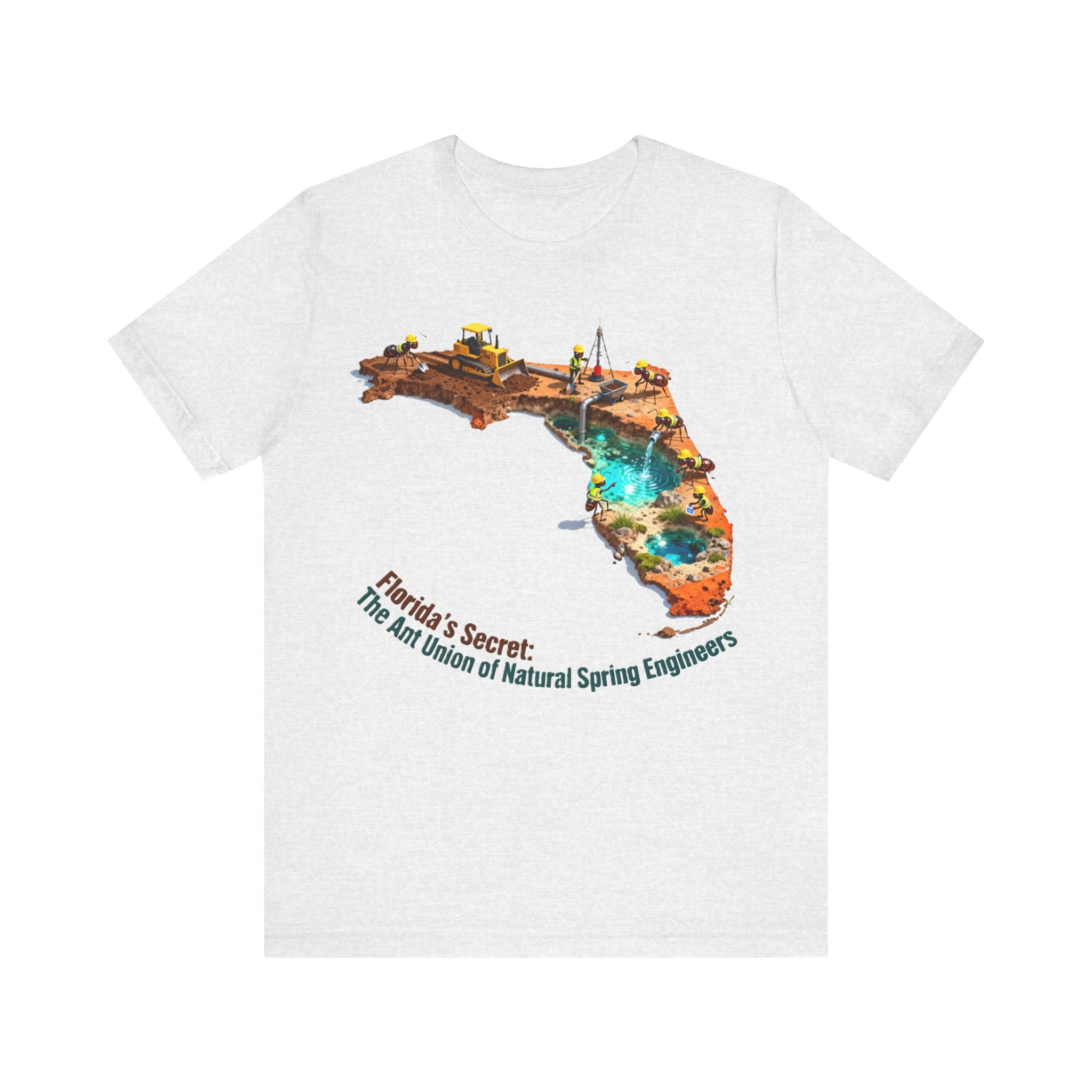 Florida’s Secret Ant Union Shirt – Funny Florida Natural Springs Tee | “Ant Engineers”