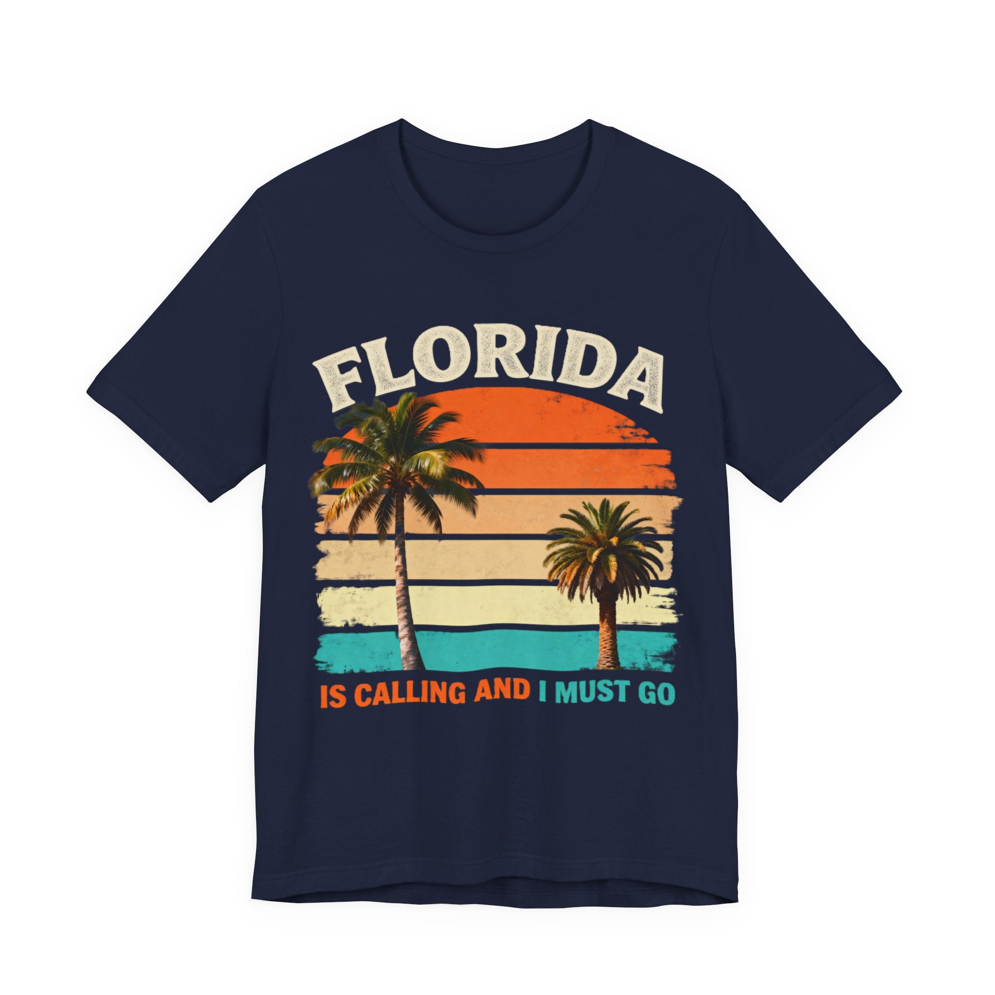 Vintage Sunset Palm Tree Tee