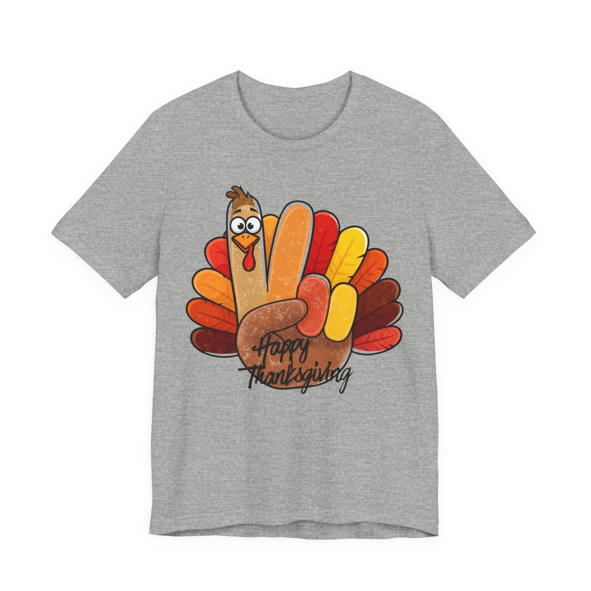 Peace Love Turkey Shirt – Funny Happy Thanksgiving Tee
