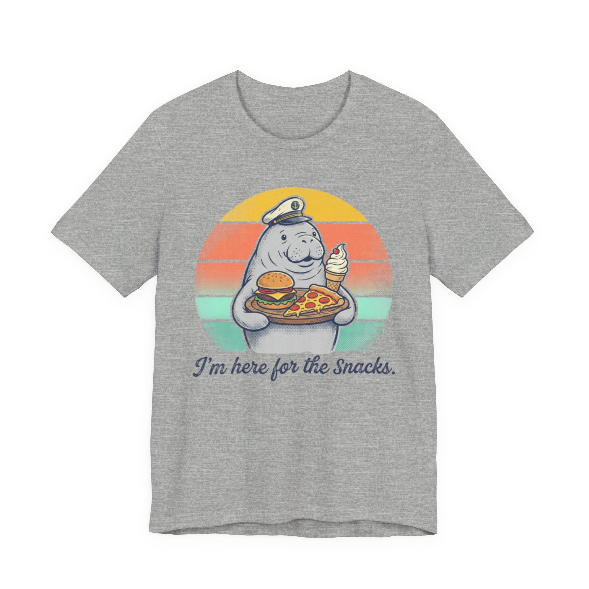 I'm here for the Snacks Tee