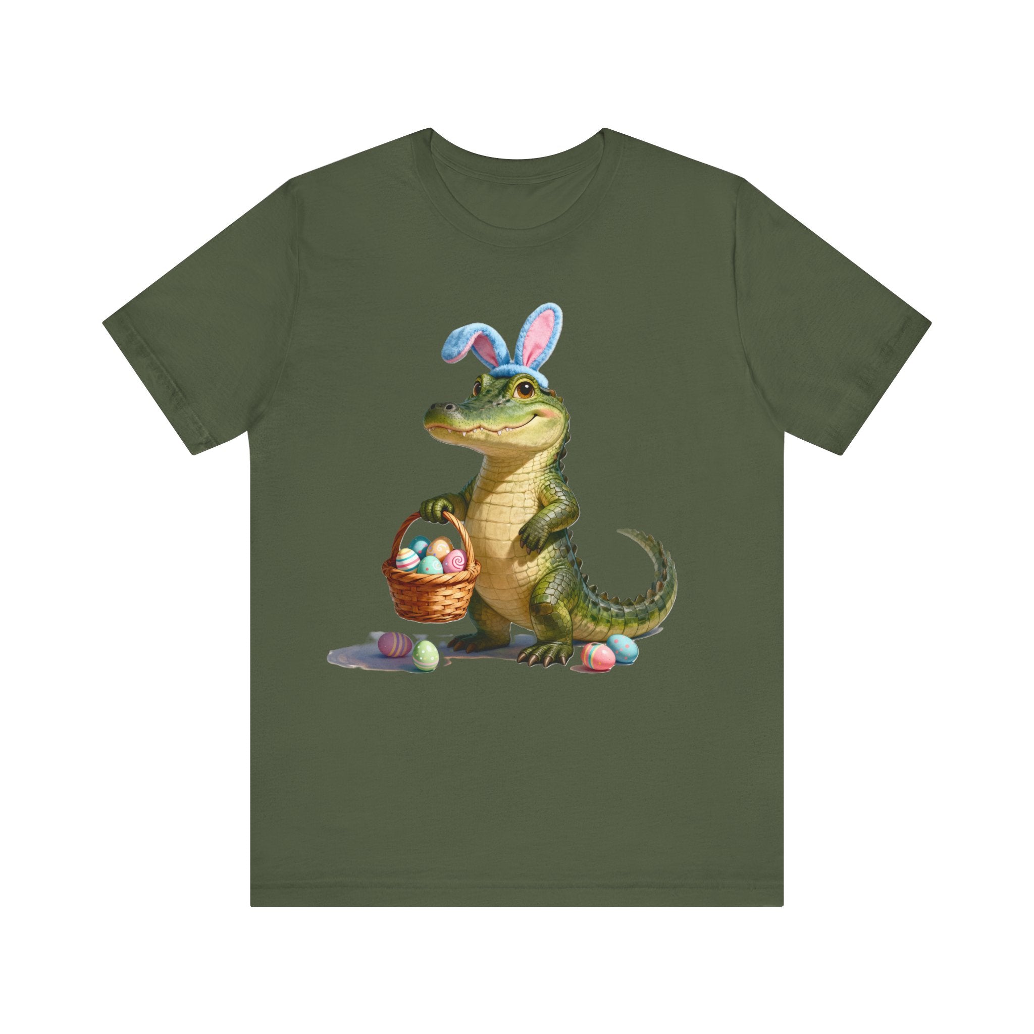 Easter Gator Shirt – Funny Florida Alligator Bunny Tee