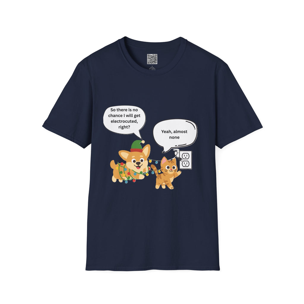 Funny Dog & Cat Lovers T-Shirt | Cute Pet Humor Graphic Tee | Unisex Animal Lover Gift