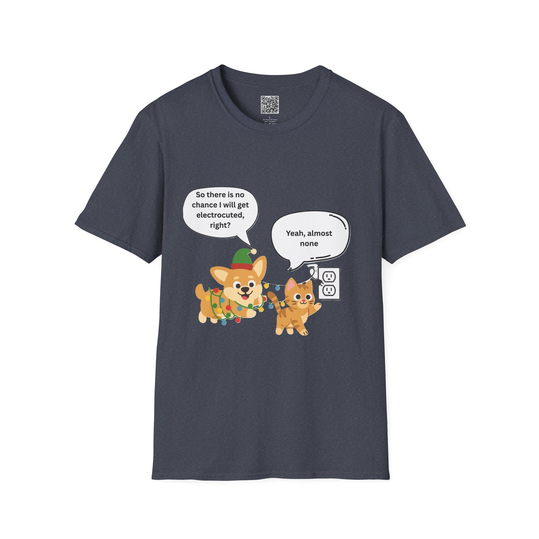 Funny Dog & Cat Lovers T-Shirt | Cute Pet Humor Graphic Tee | Unisex Animal Lover Gift