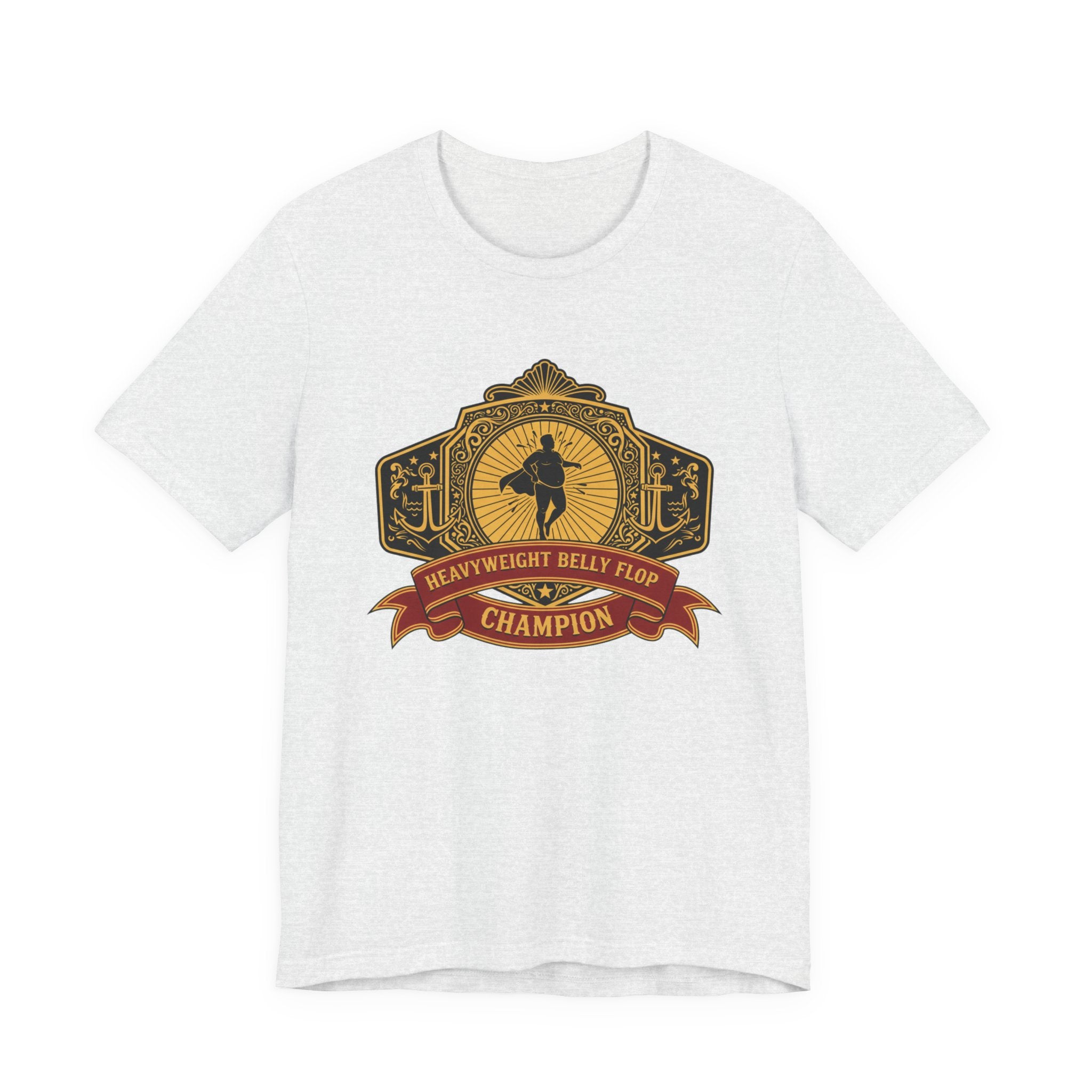 Heavyweight Belly Flop Champion Tee