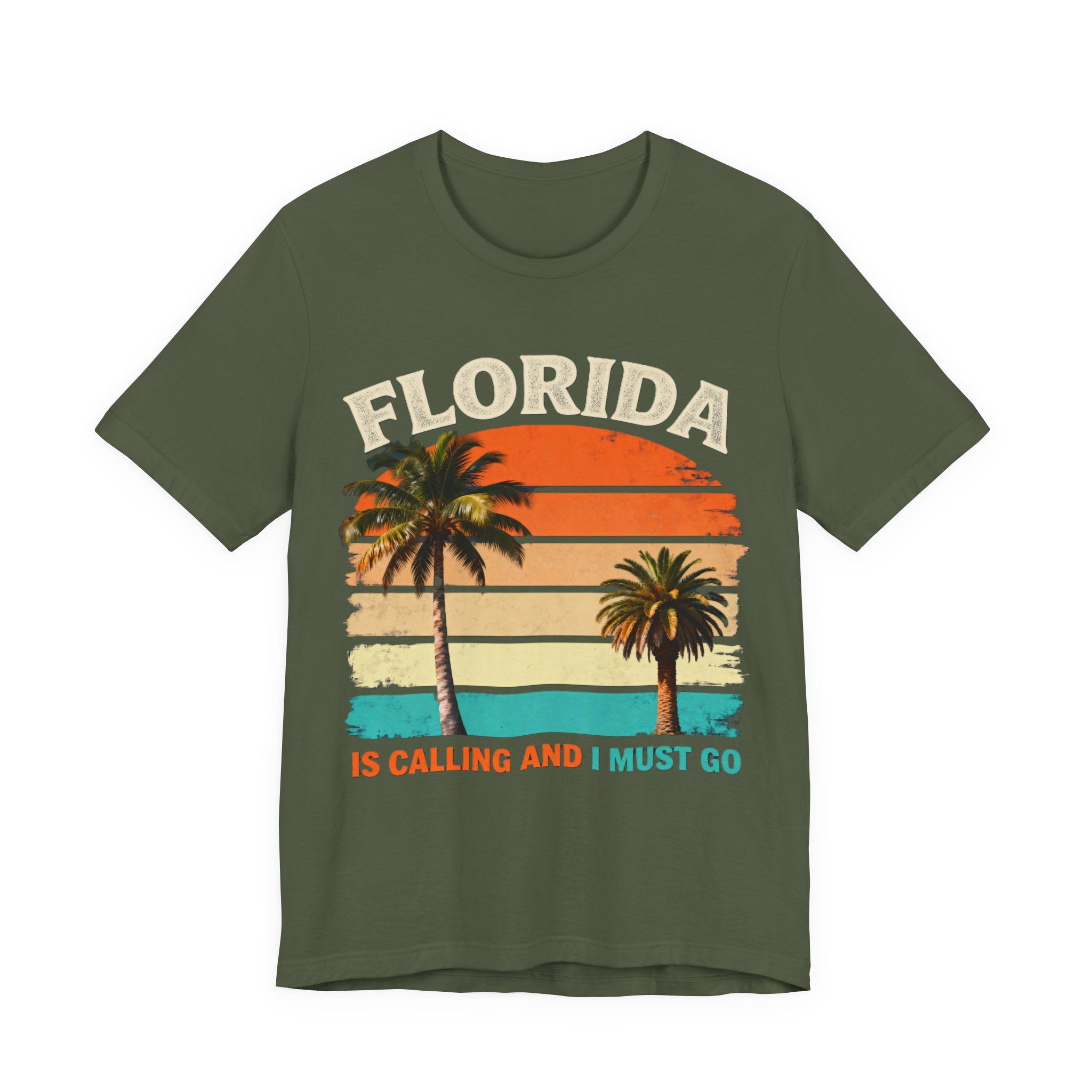 Vintage Sunset Palm Tree Tee