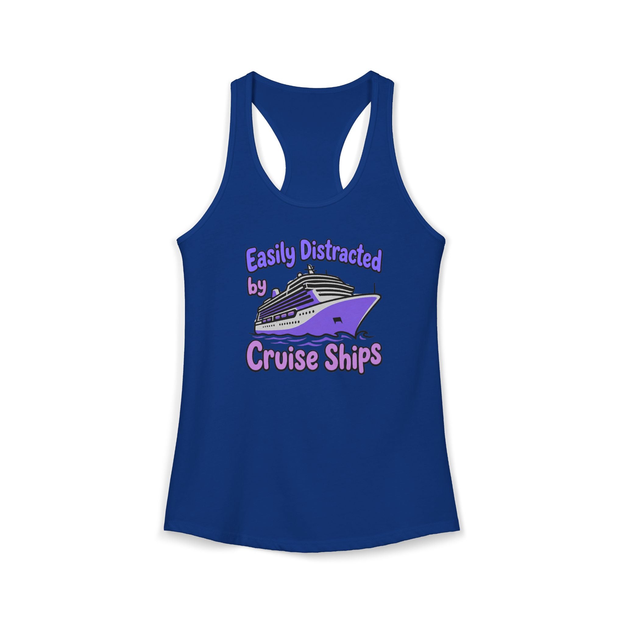 Easily Distracted by Cruise Ships Tank